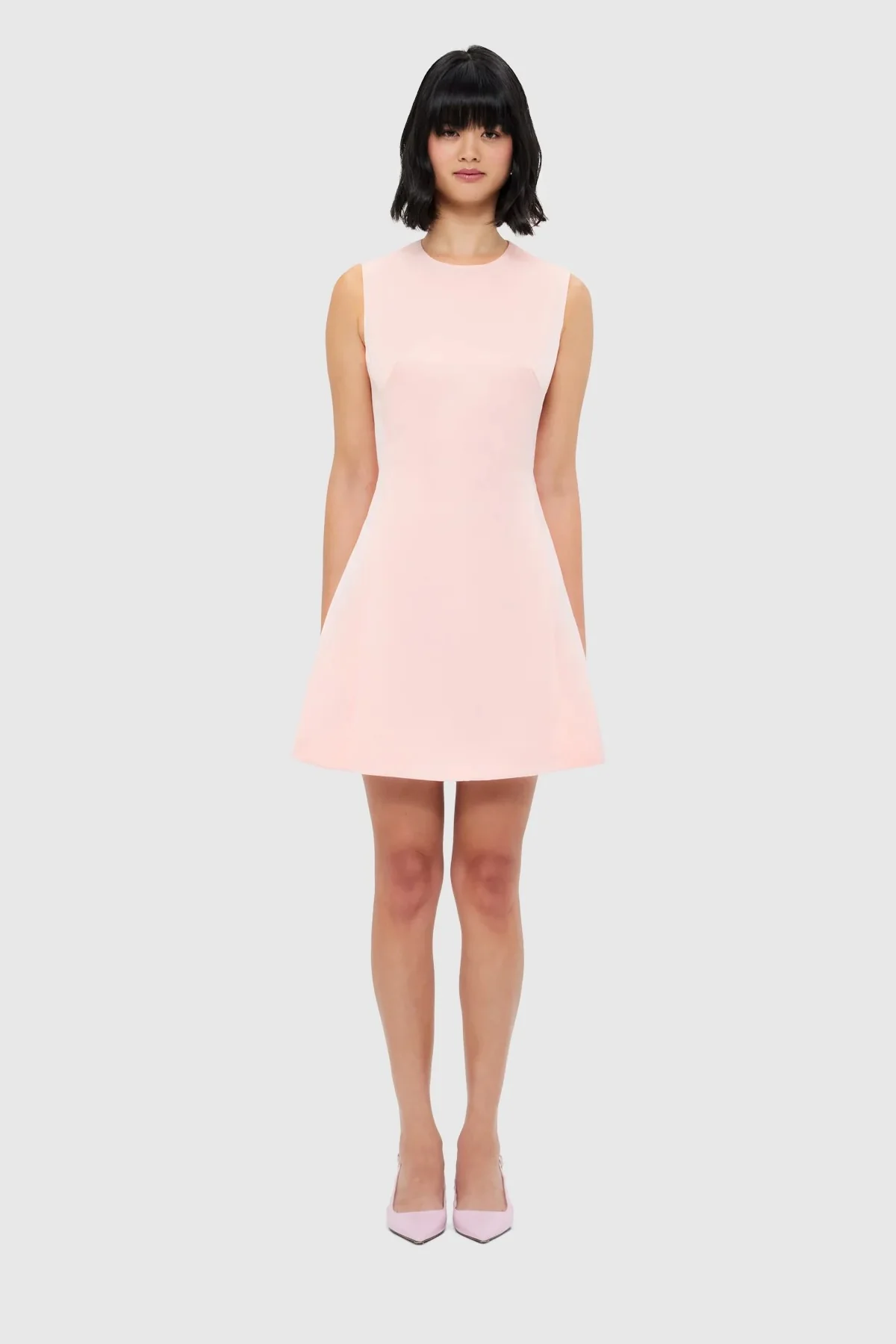 Leo Lin Chloe Sleeveless Mini Dress - Soft Pink - Image 10