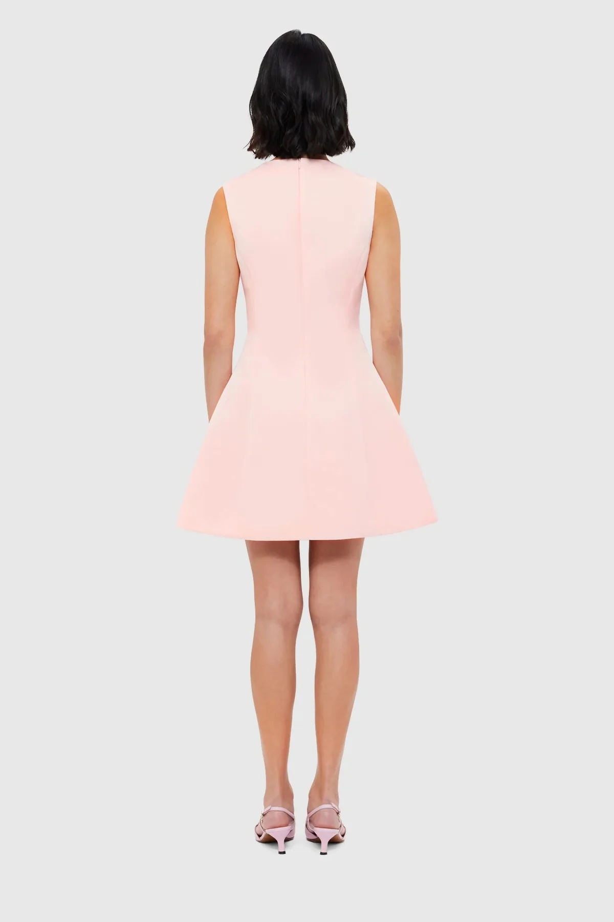 Leo Lin Chloe Sleeveless Mini Dress - Soft Pink - Image 11
