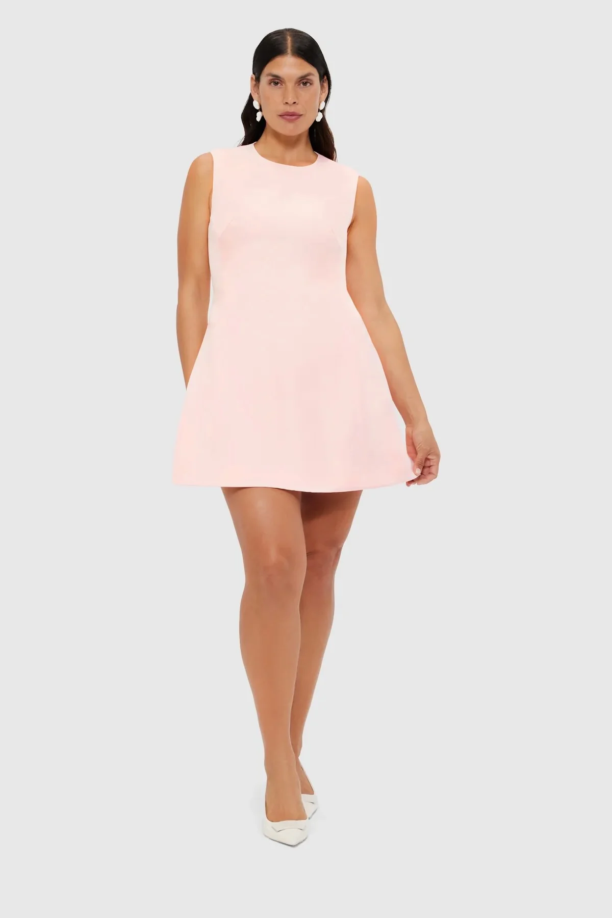Leo Lin Chloe Sleeveless Mini Dress - Soft Pink - Image 2
