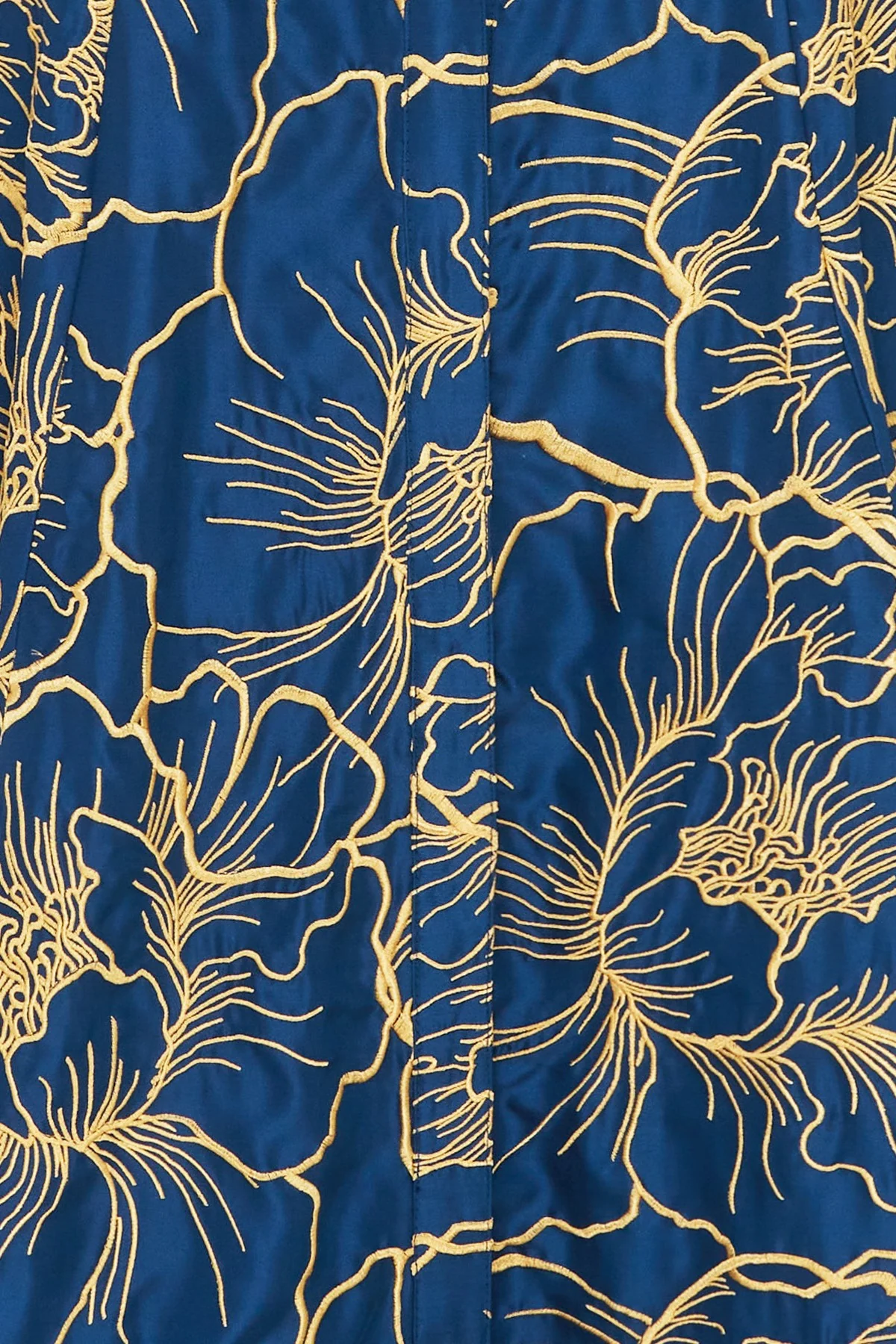 Leo Lin Ezra Midi Dress - Marine Blue - Image 5