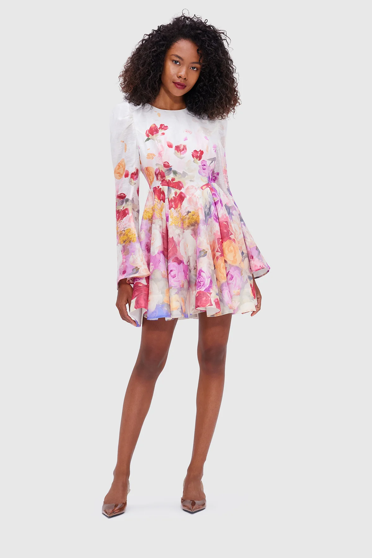 Leo Lin Jordyn Mini Dress - Fleur Print - Image 2