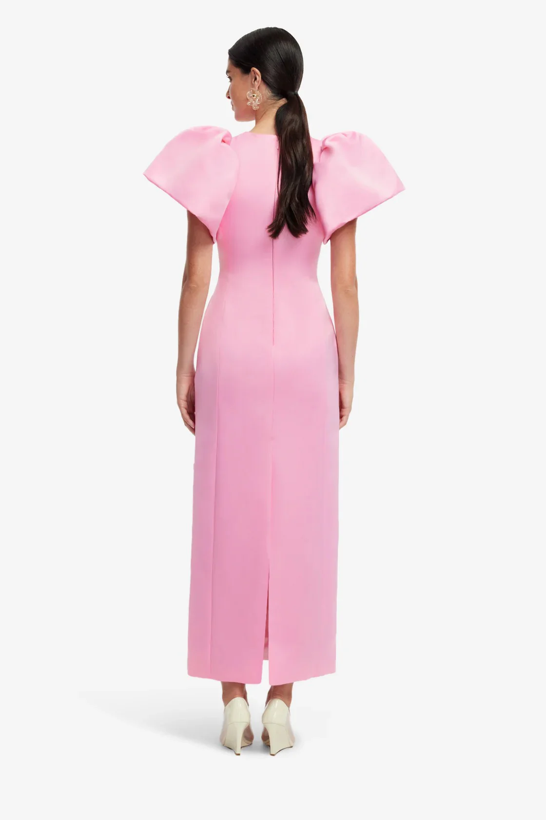 Leo Lin Lucinda Appliqué Maxi Dress - Baby Pink - Image 5