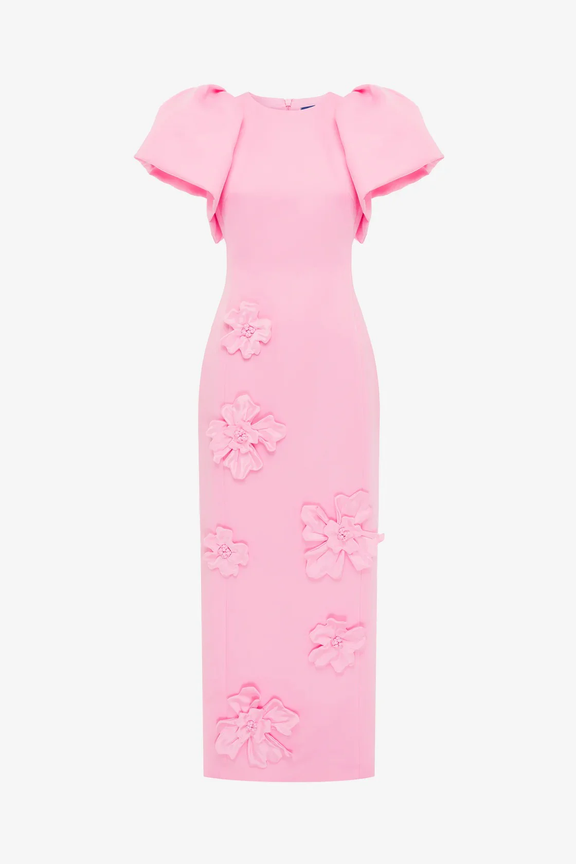 Leo Lin Lucinda Appliqué Maxi Dress - Baby Pink - Image 6