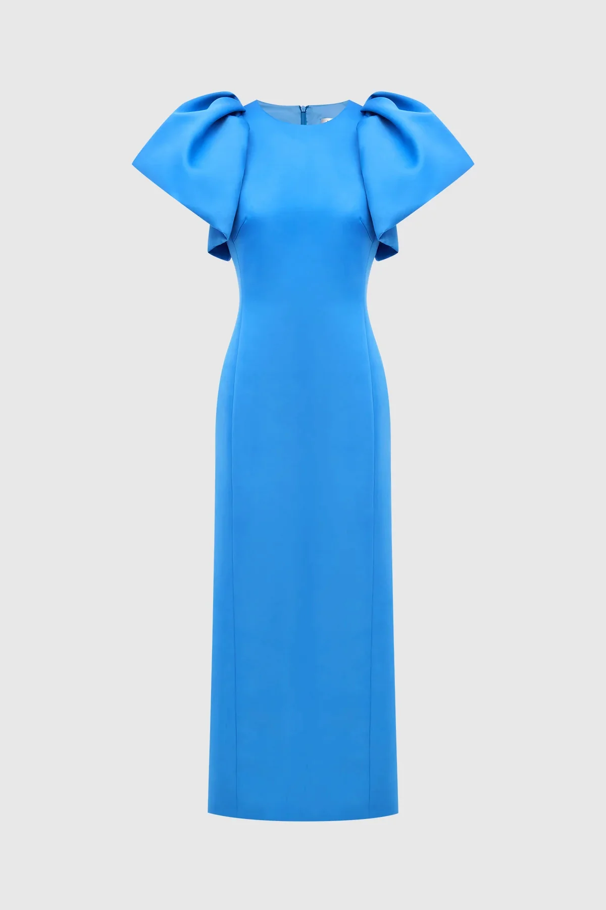 Leo Lin Lucinda Maxi Dress - Steel Blue - Image 8