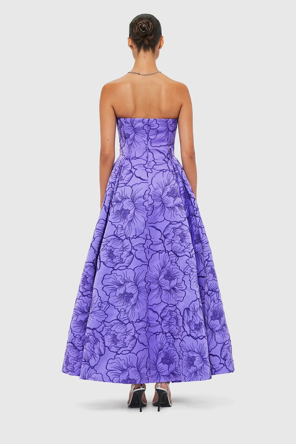 Leo Lin Nora Bustier Maxi Dress - Lavender - Image 5