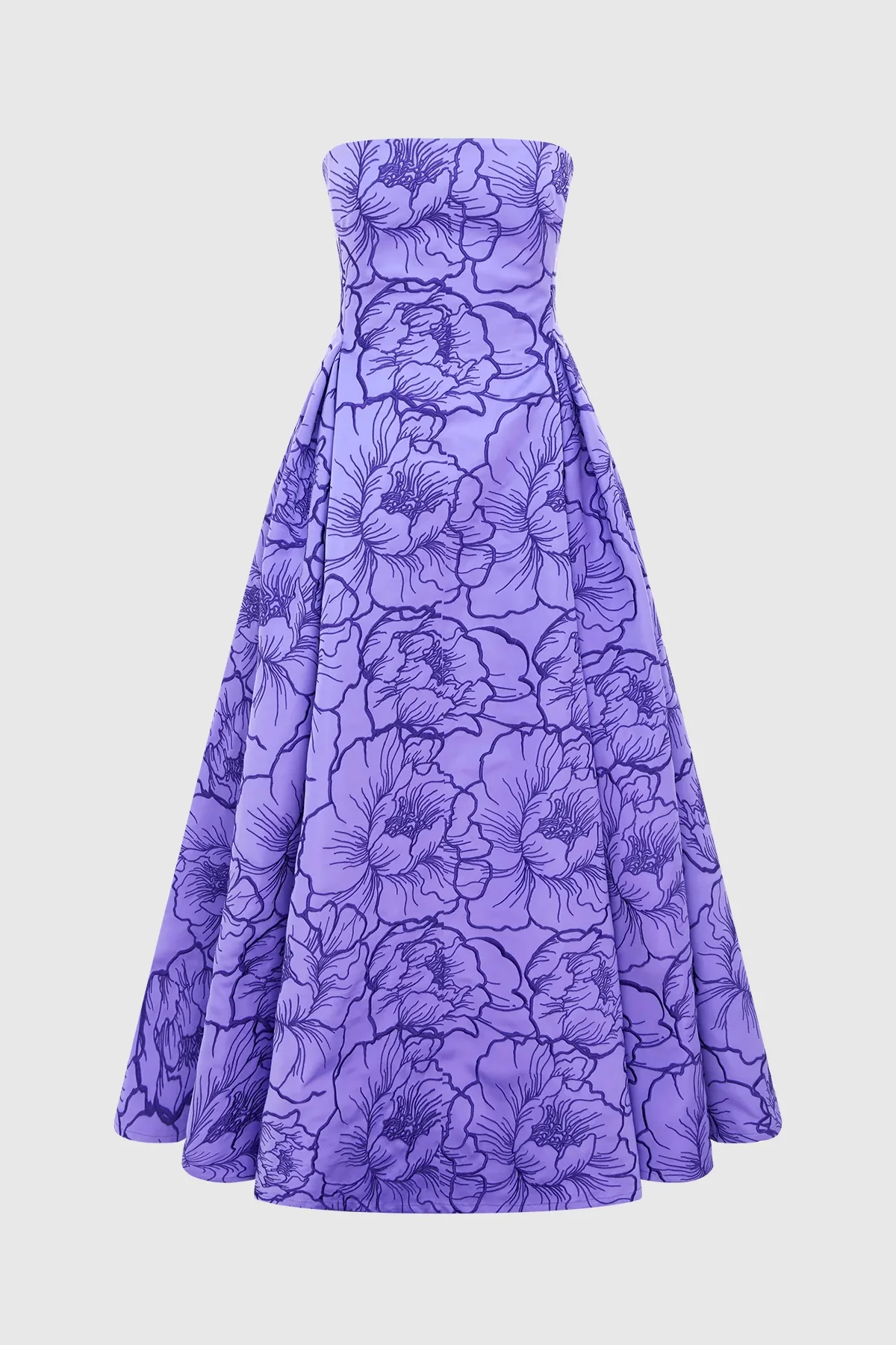 Leo Lin Nora Bustier Maxi Dress - Lavender - Image 7