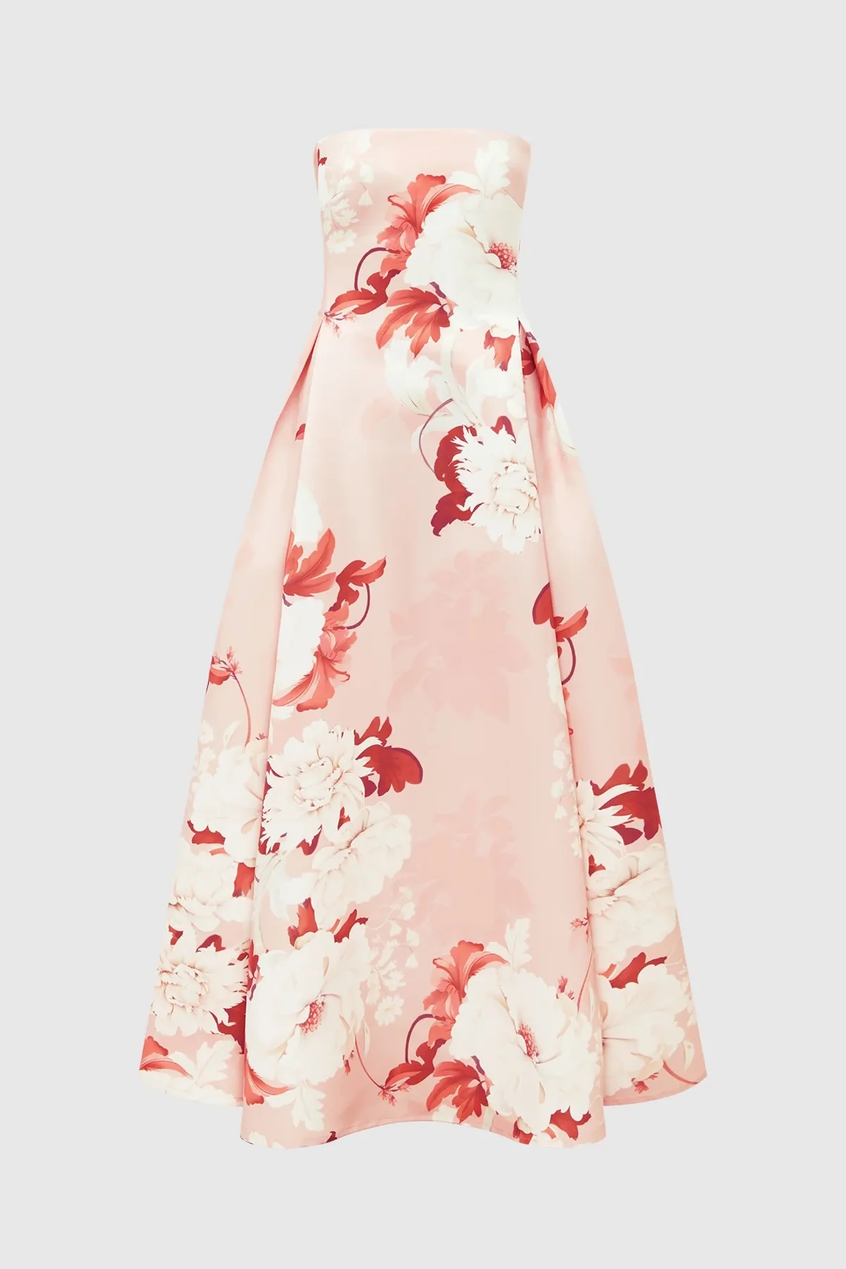 Leo Lin Nora Bustier Maxi Dress - Peony Print - Image 7