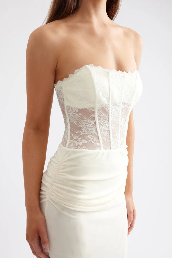 Lexi Alla Dress - Butter Cream - Image 4