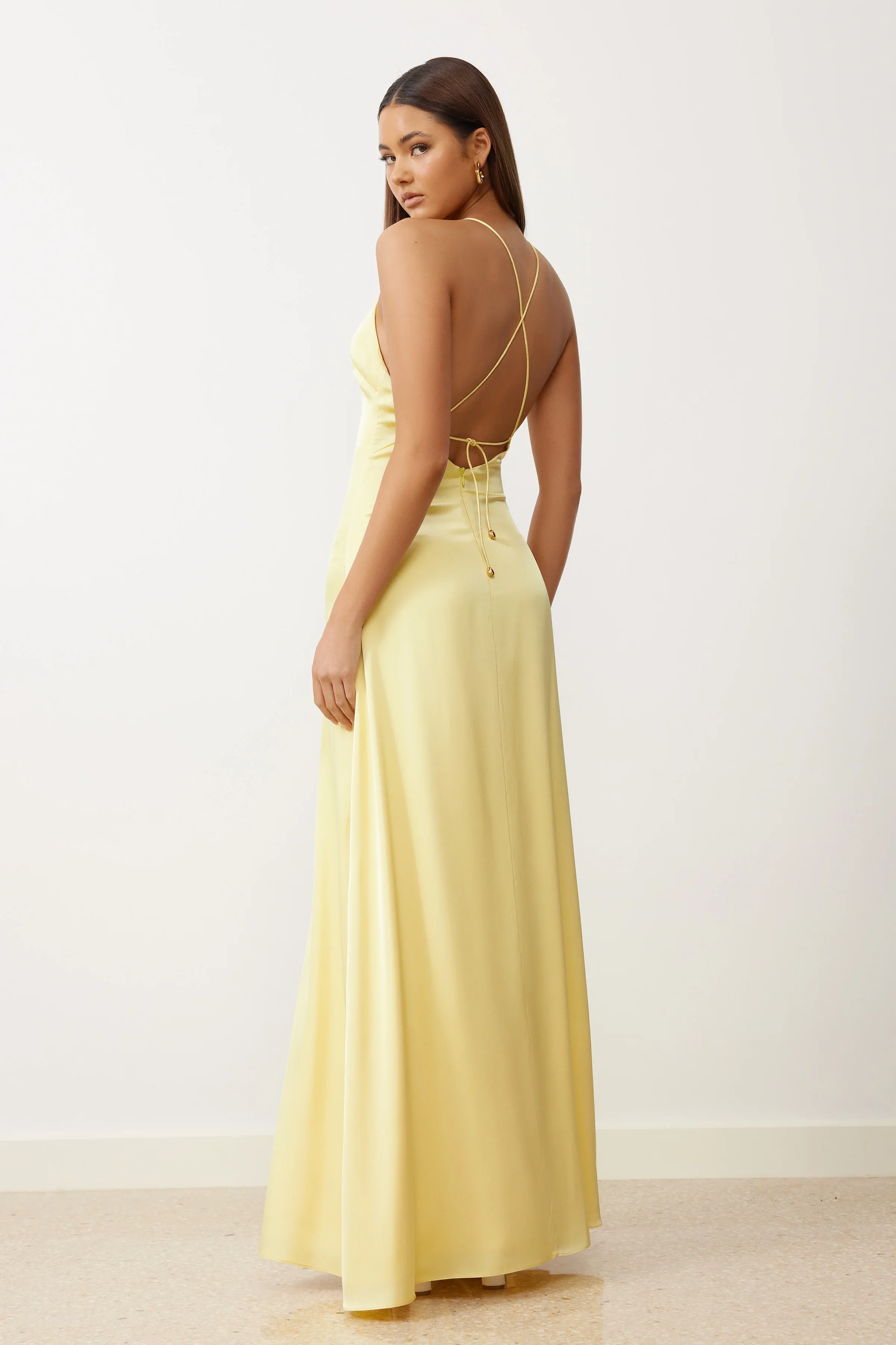 Lexi Bali Dress - Lemon - Image 6