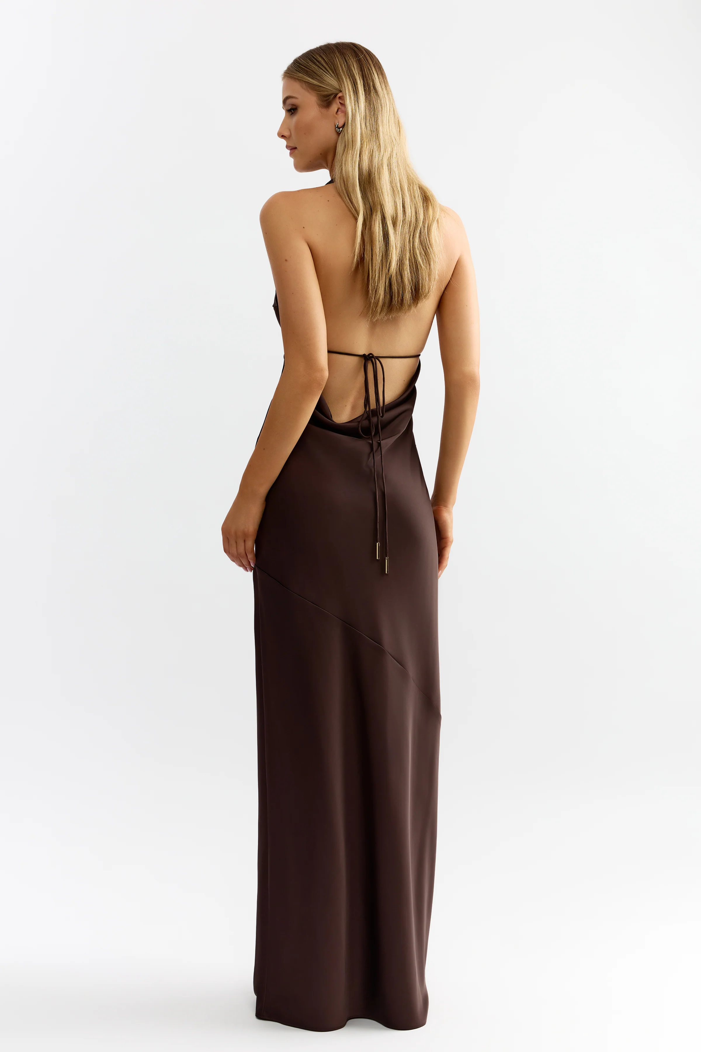 Lexi Diaz Dress - Chocolate - Image 3