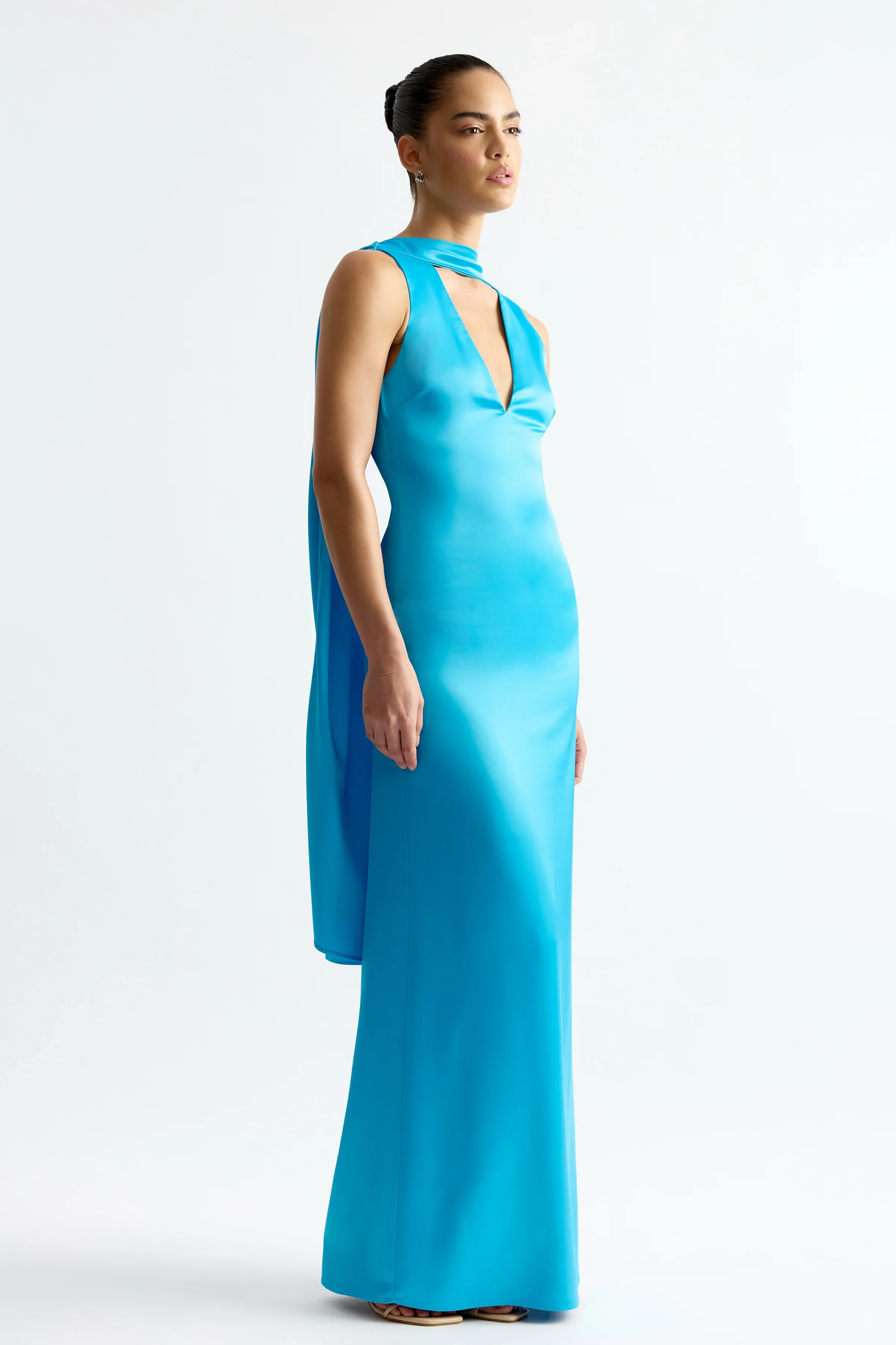 Lexi Eloise Dress - Capri Blue - Image 2