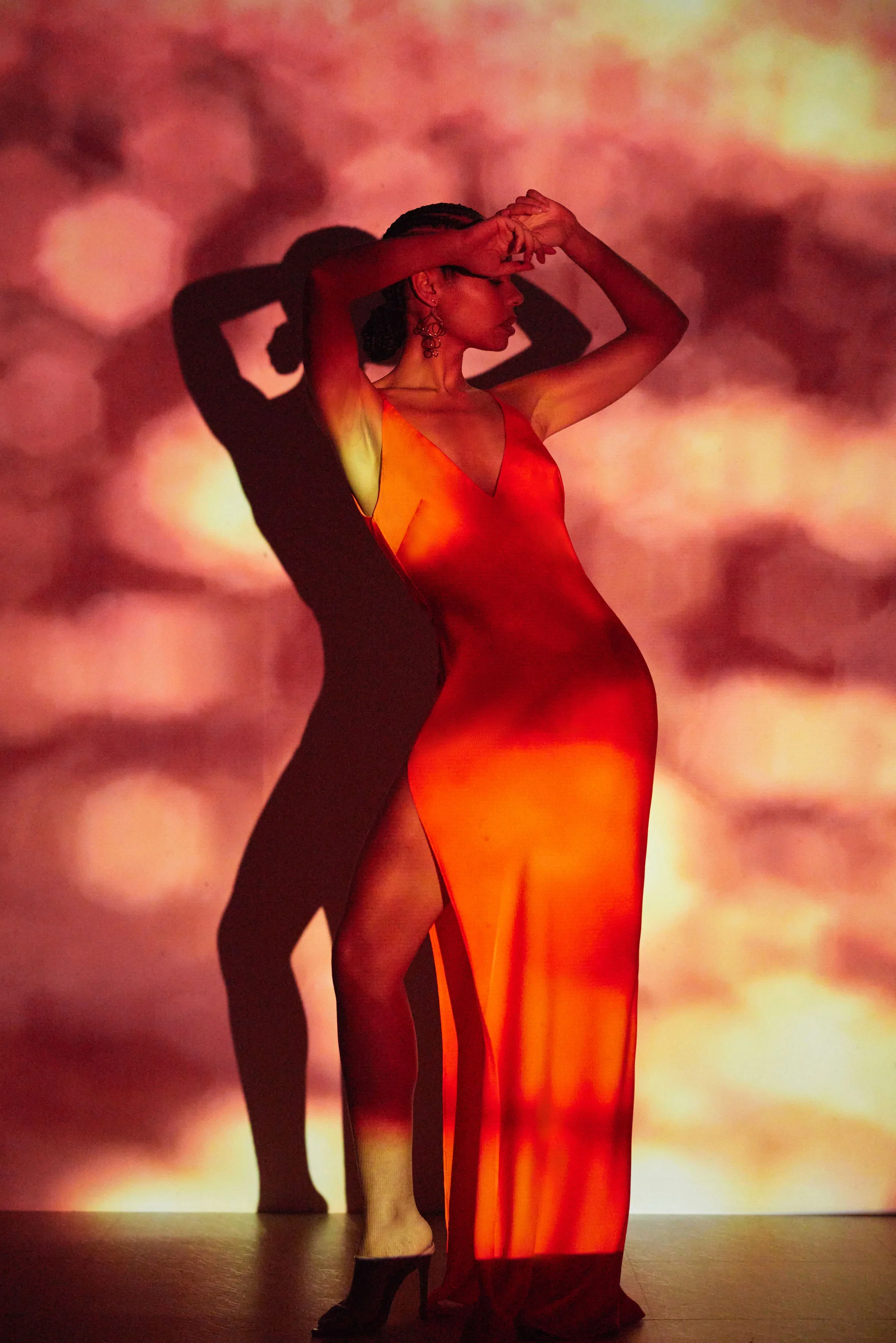 Lexi Gaia Dress - Tangelo - Image 7