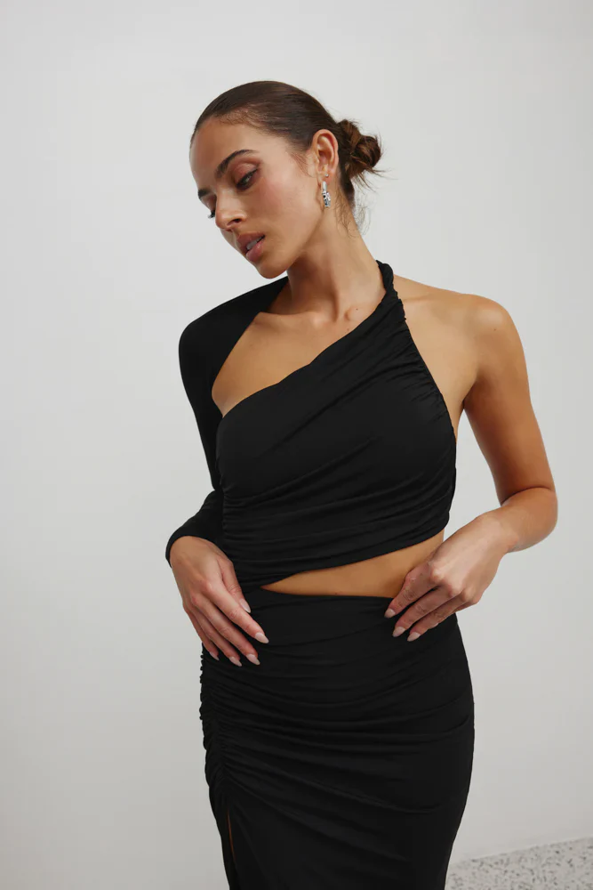 Lexi Gemini Dress - Black - Image 4