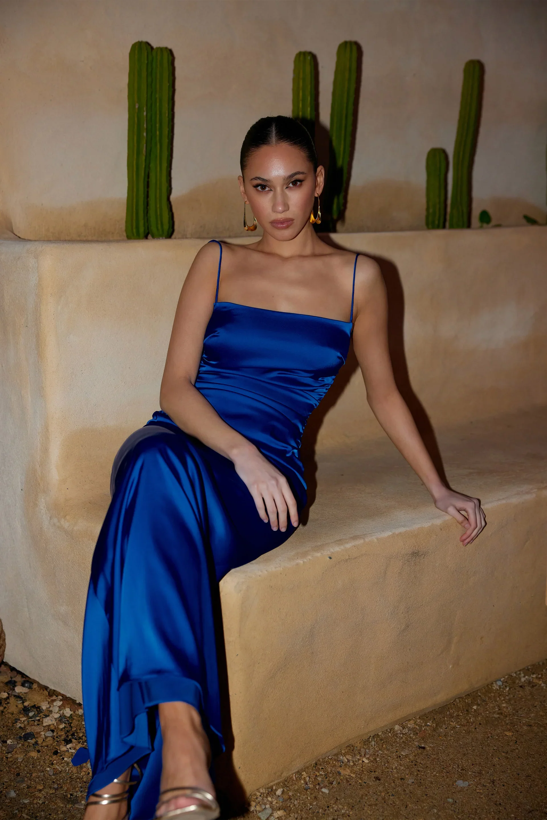 Lexi Ivy Dress - Cobalt - Image 4