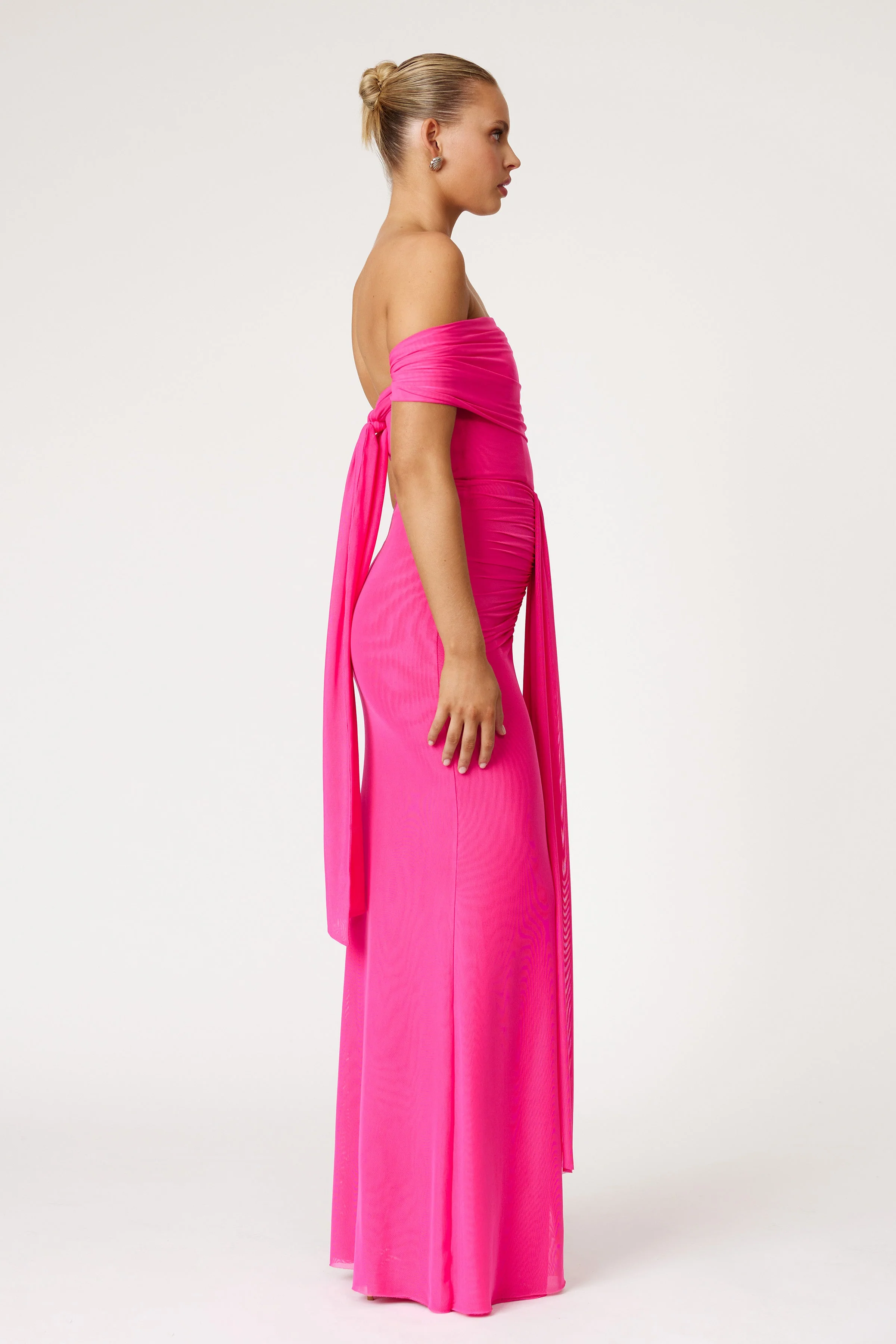 Lexi Jora Dress - Raspberry - Image 2