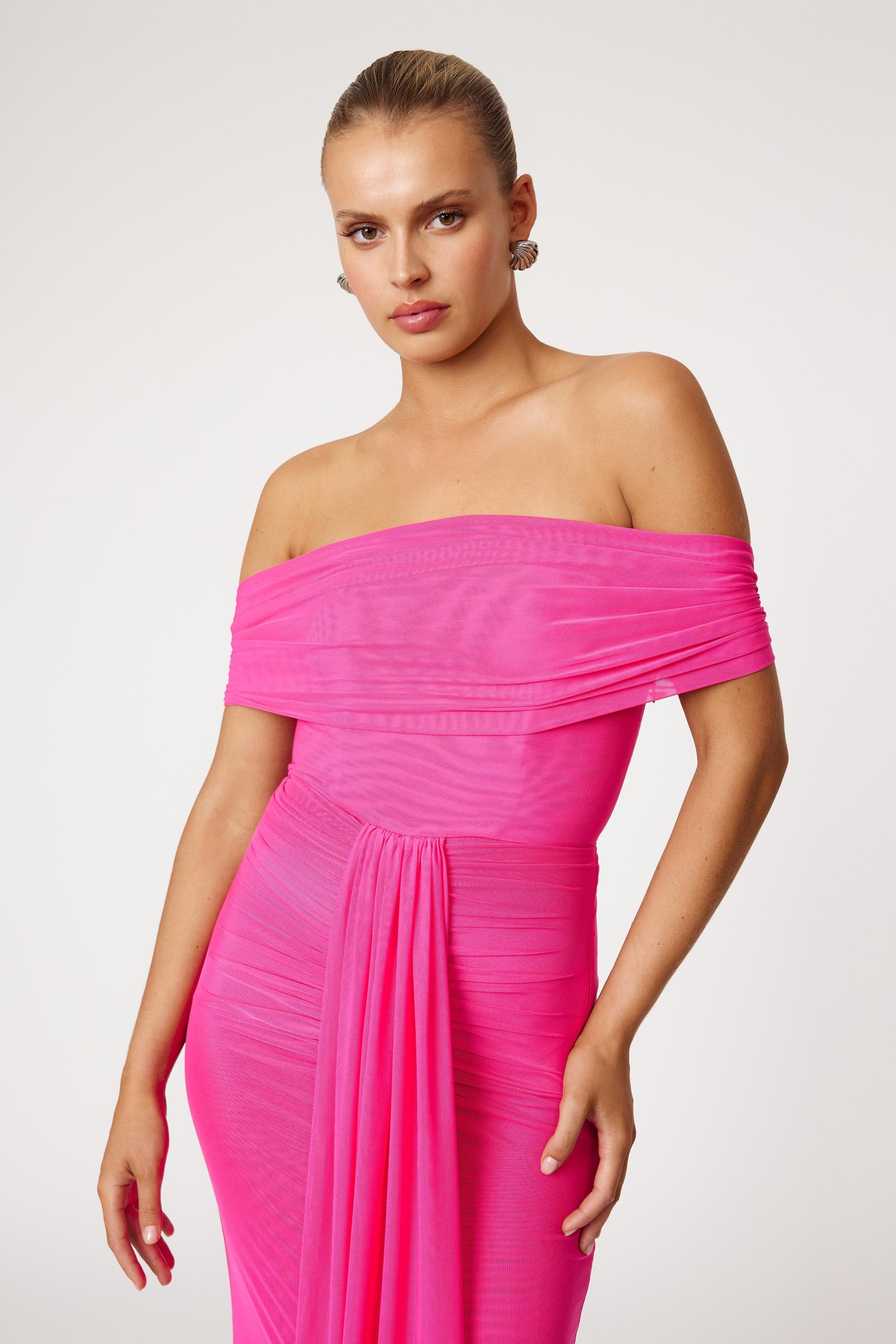 Lexi Jora Dress - Raspberry - Image 3
