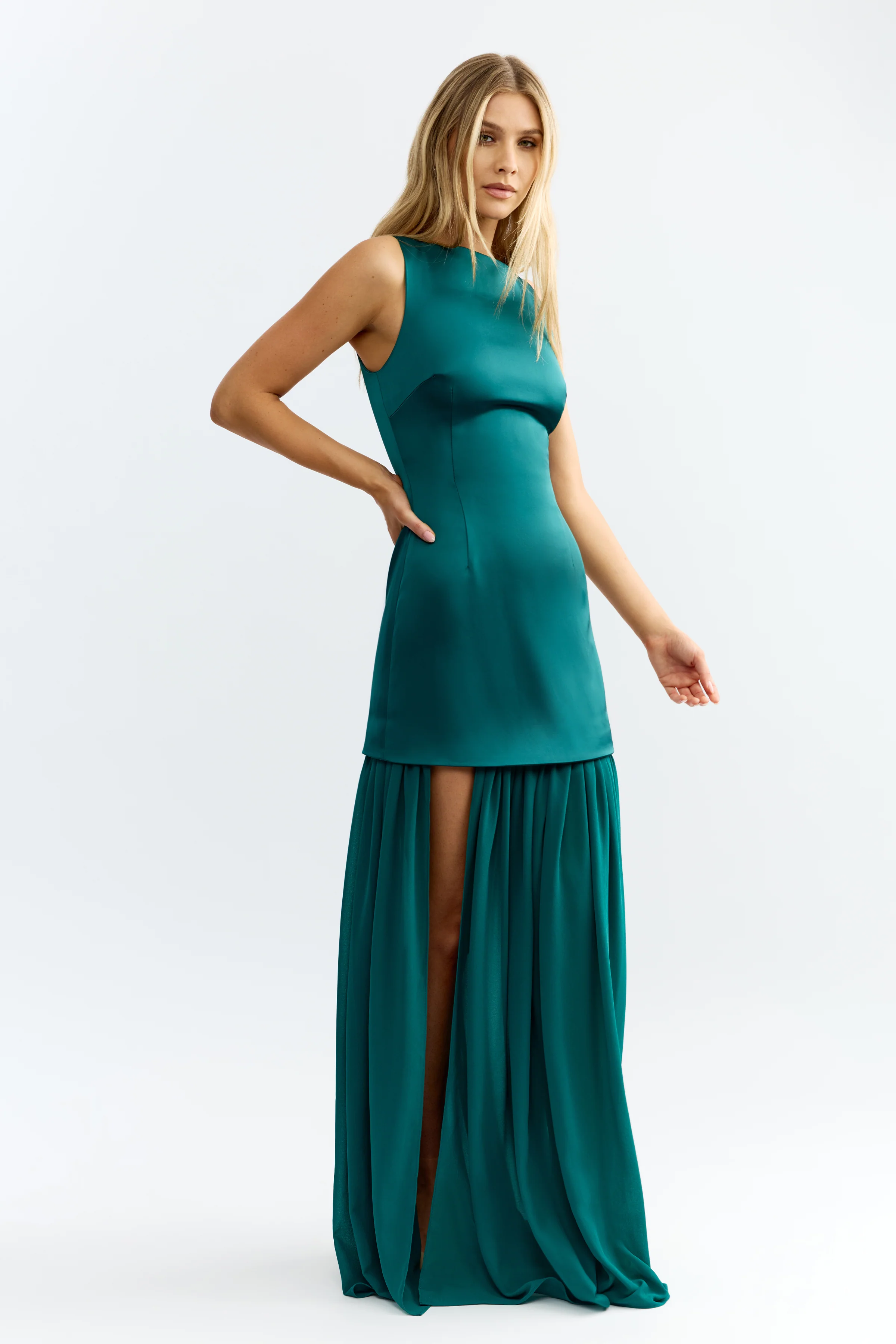 Lexi Julia Dress - Emerald - Image 2