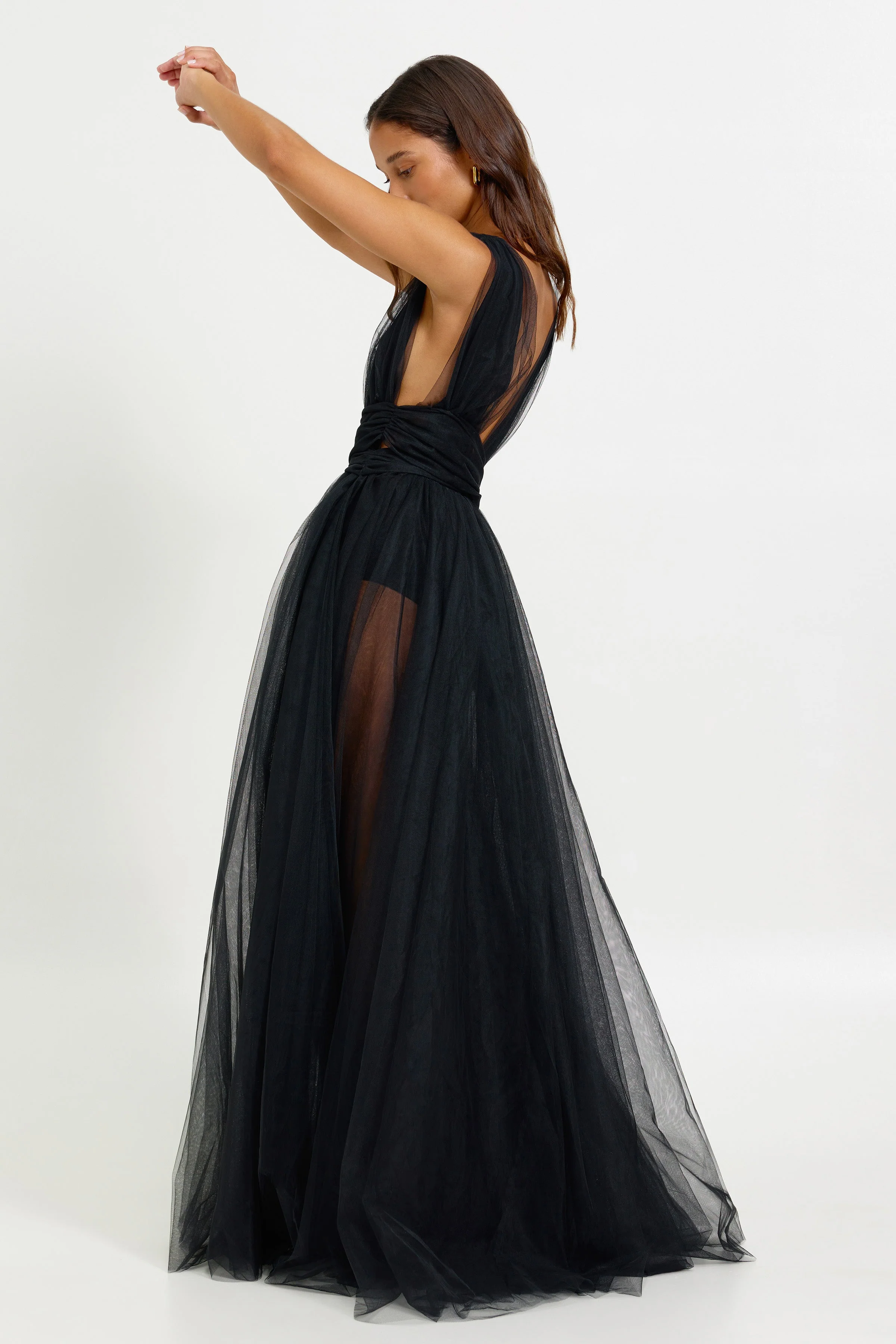 Lexi Karmina Dress - Black - Image 4