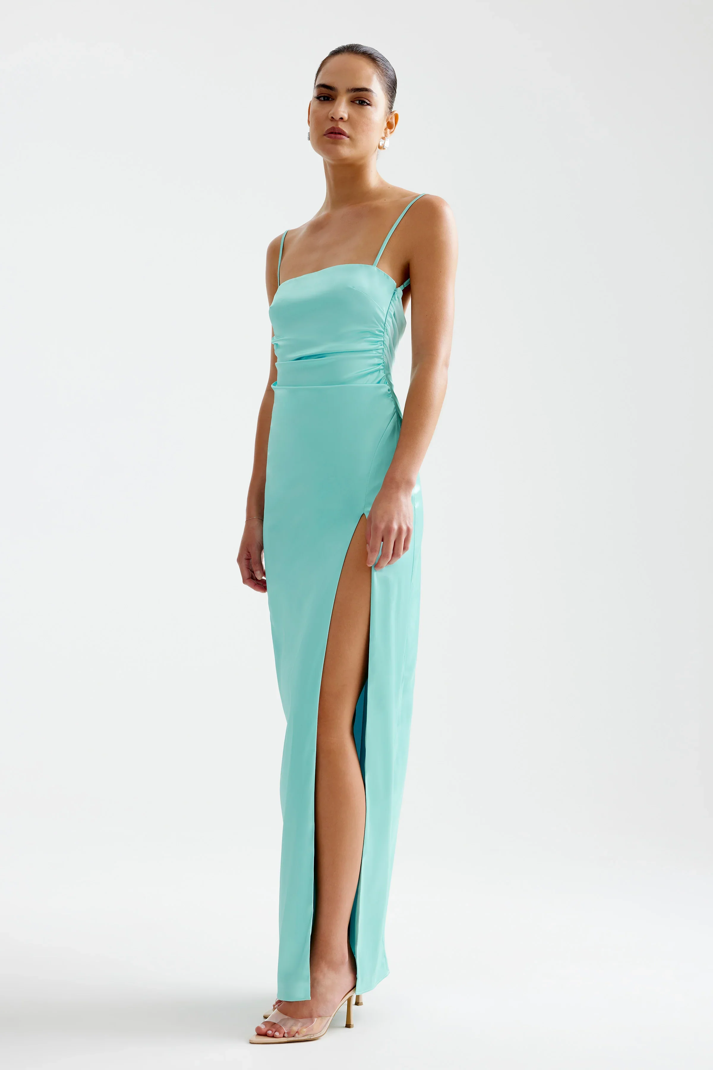 Lexi Kiri Dress - Aqua - Image 2