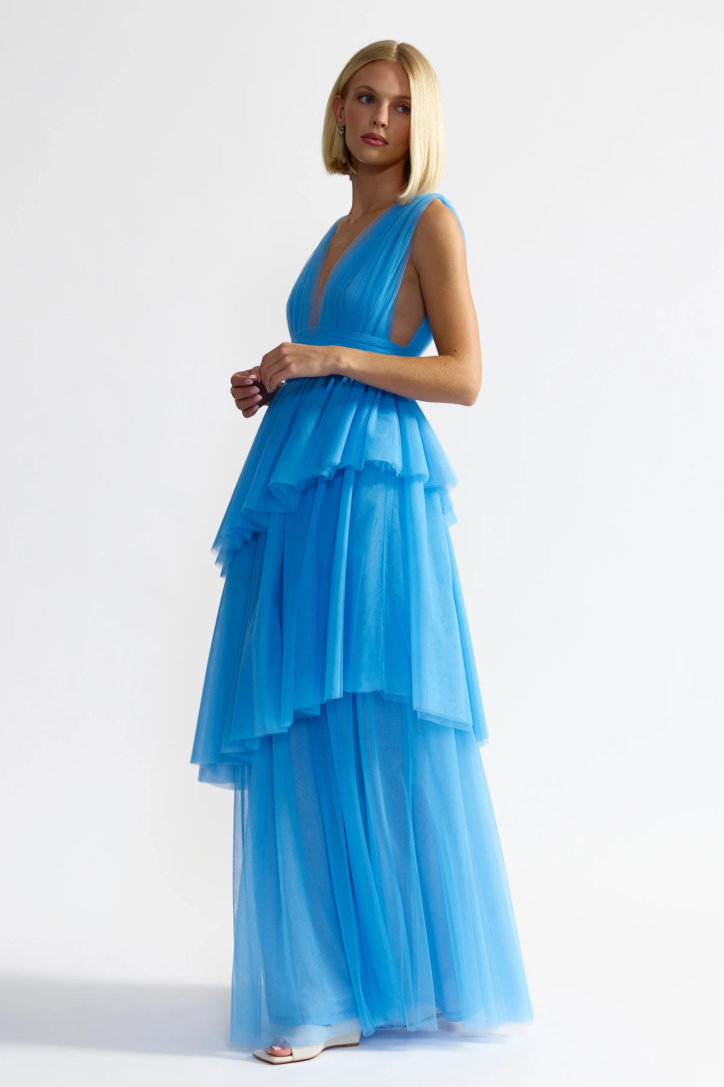 Lexi Romeo Dress - Sky Blue - Image 2