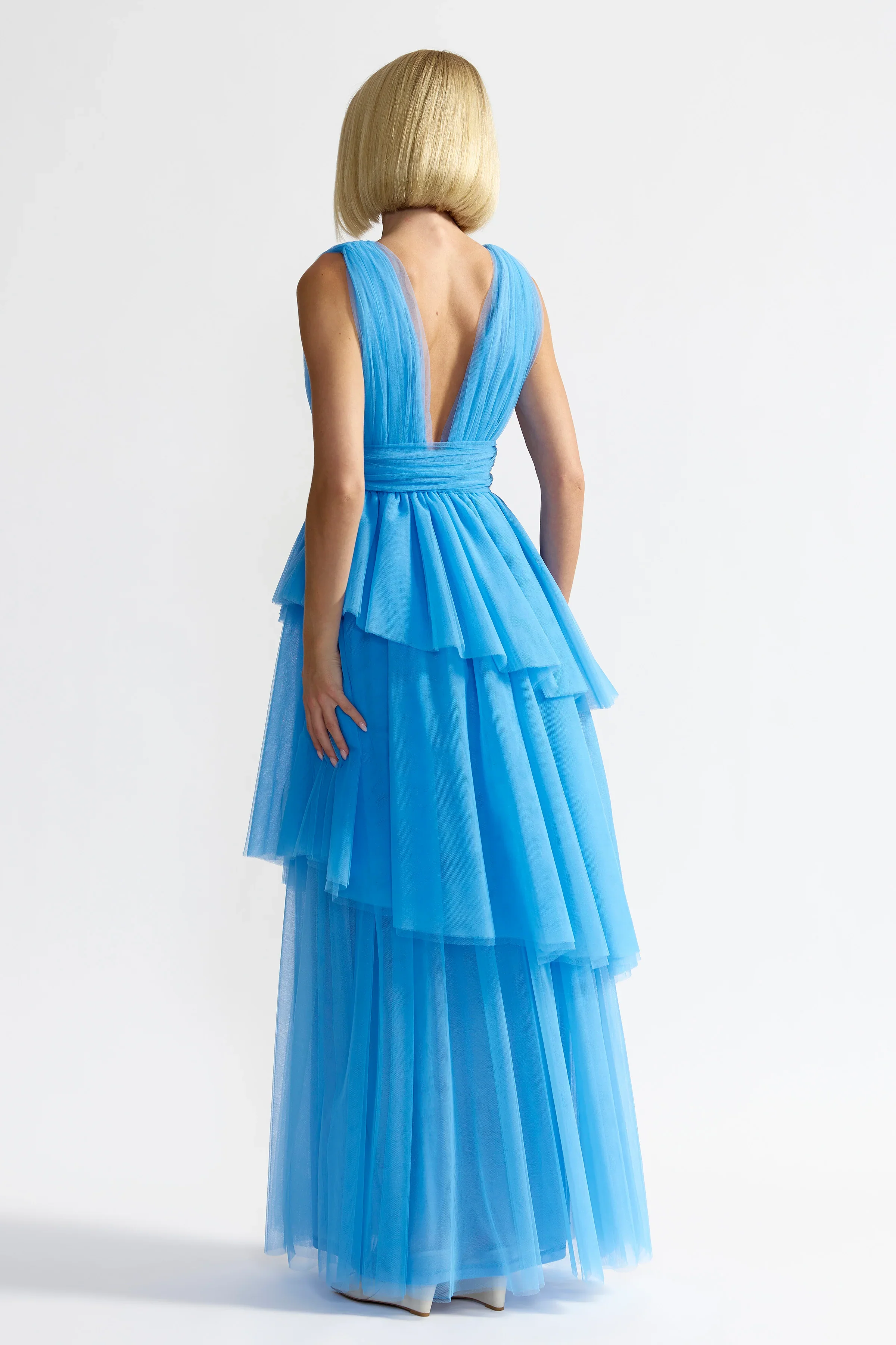 Lexi Romeo Dress - Sky Blue - Image 3