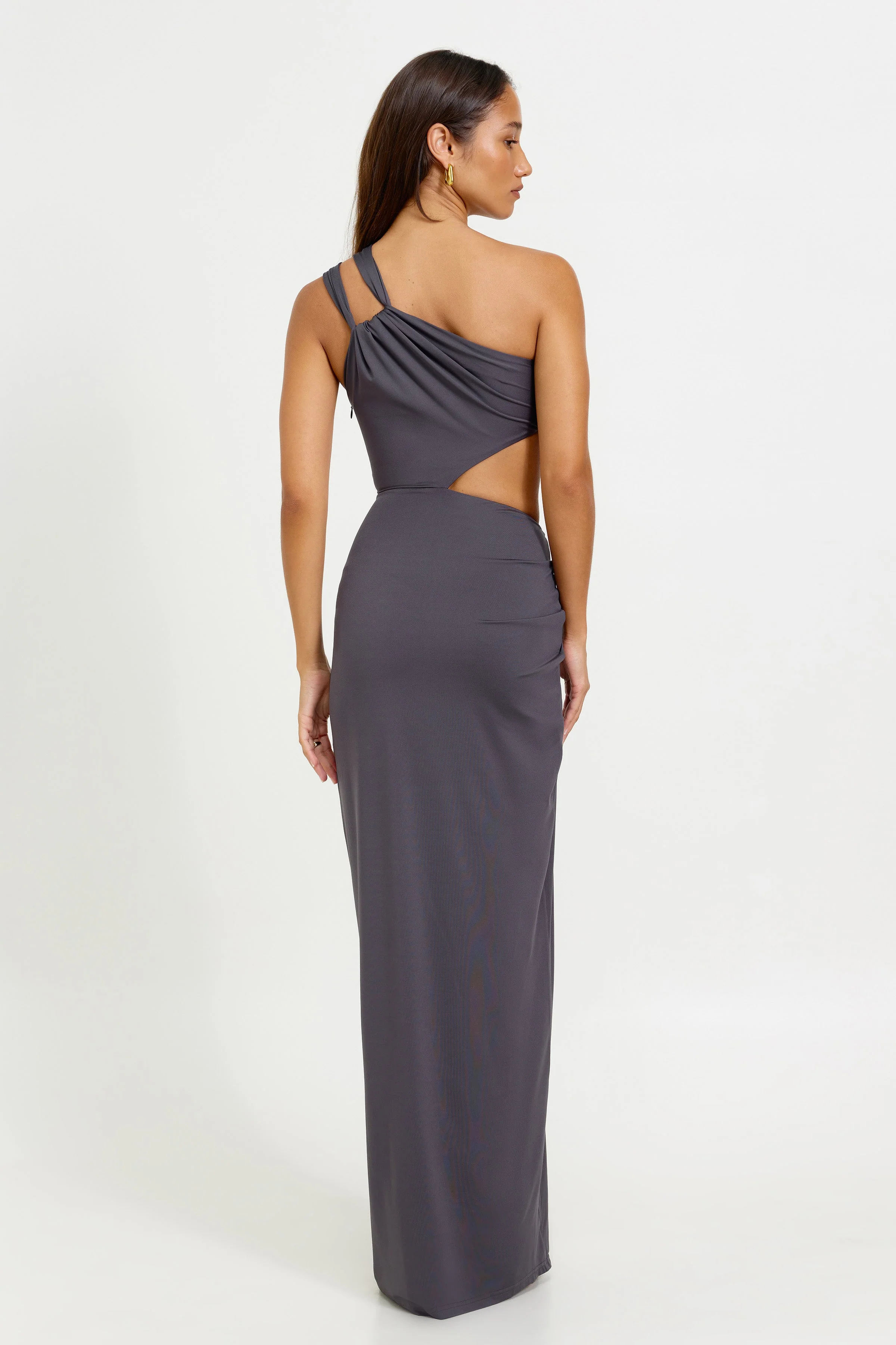 Lexi Sondro Dress - Charcoal - Image 5