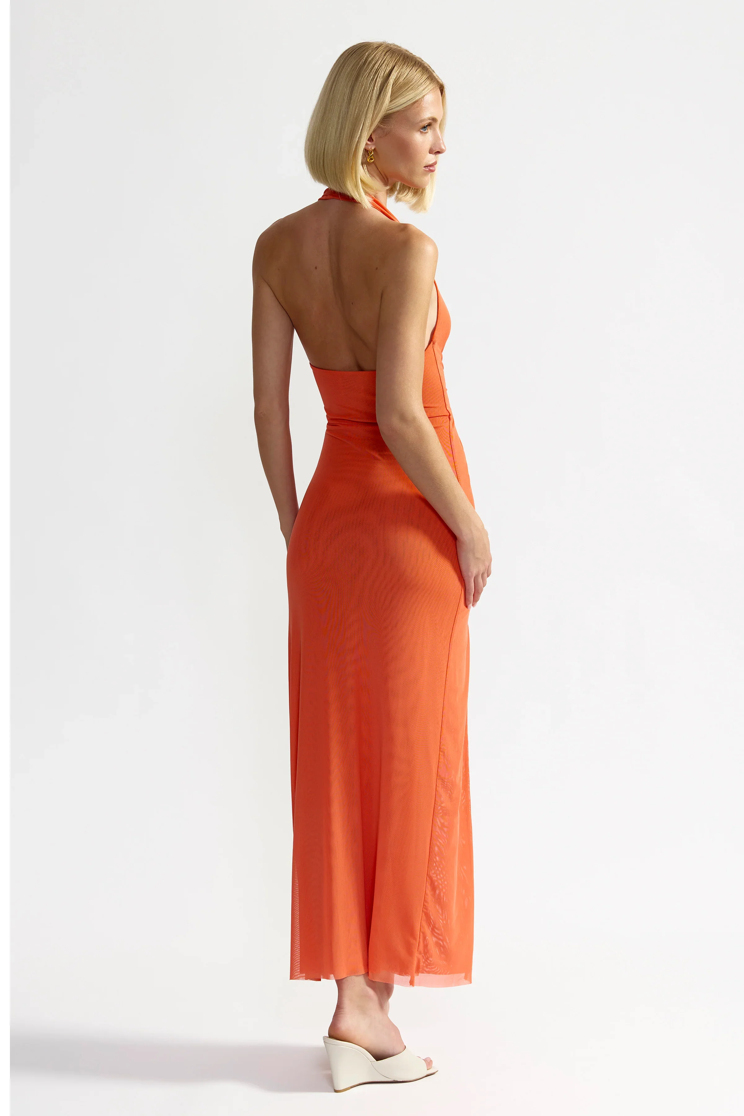 Lexi Soraia Dress - Tangerine - Image 3