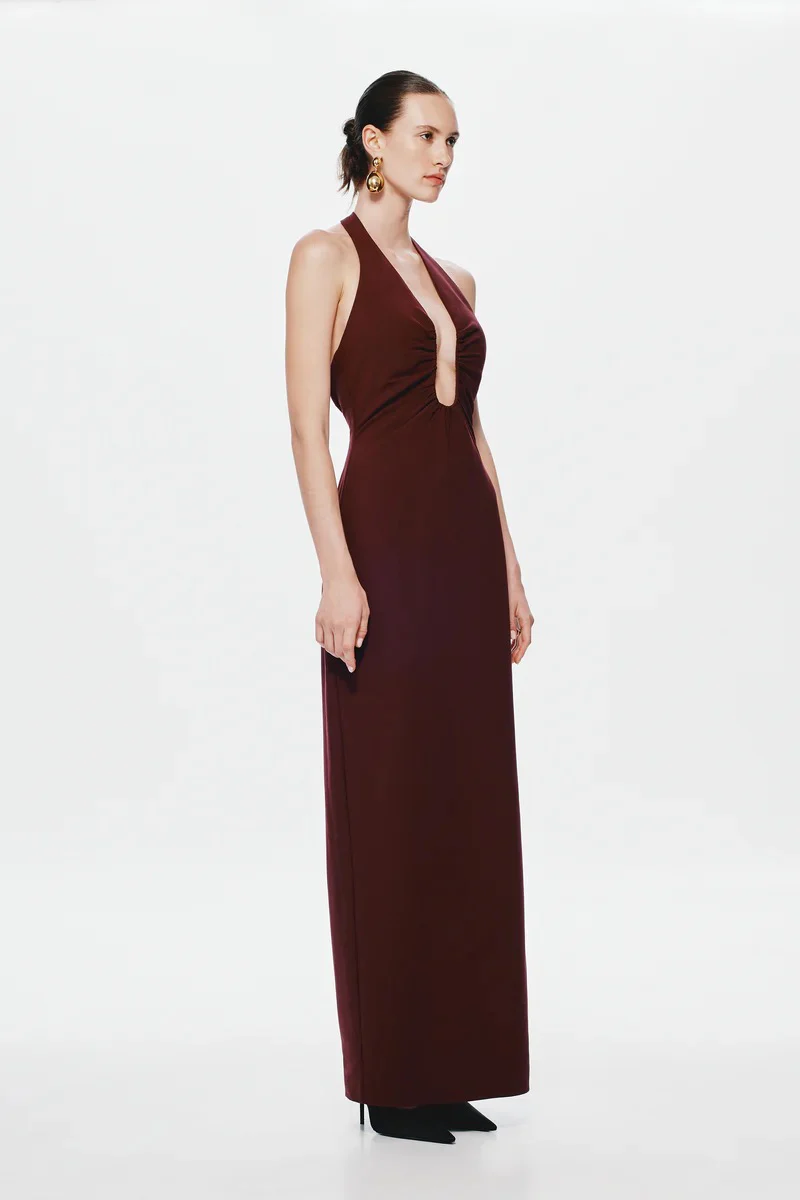 Misha Alusia Dress - Port - Image 4