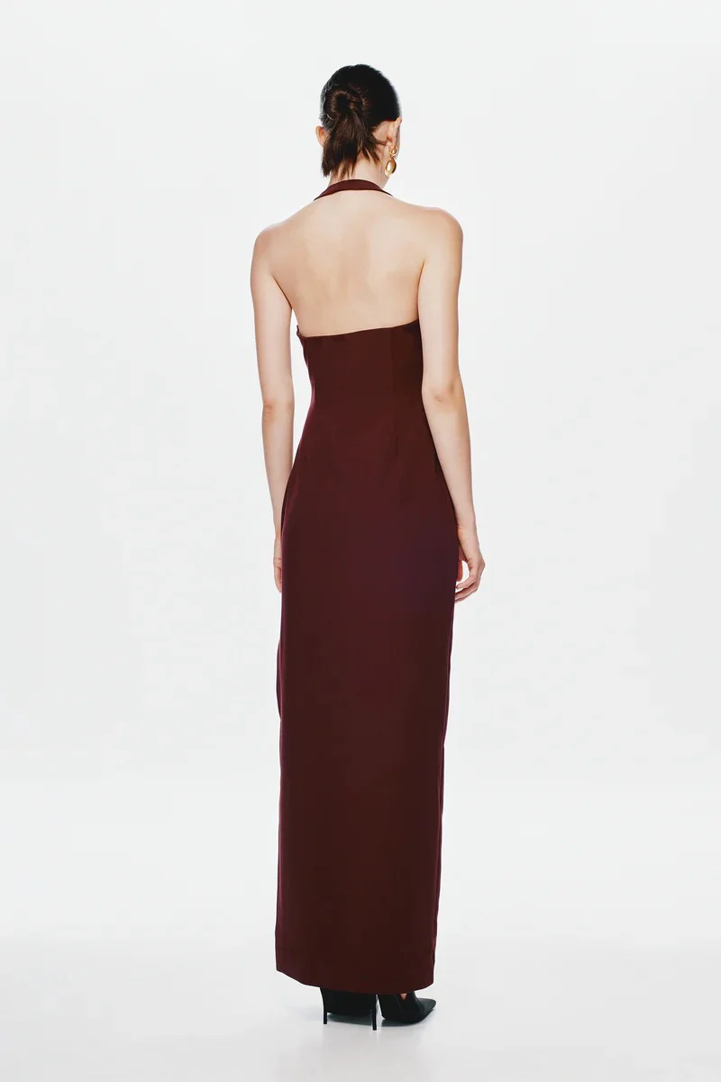 Misha Alusia Dress - Port - Image 6