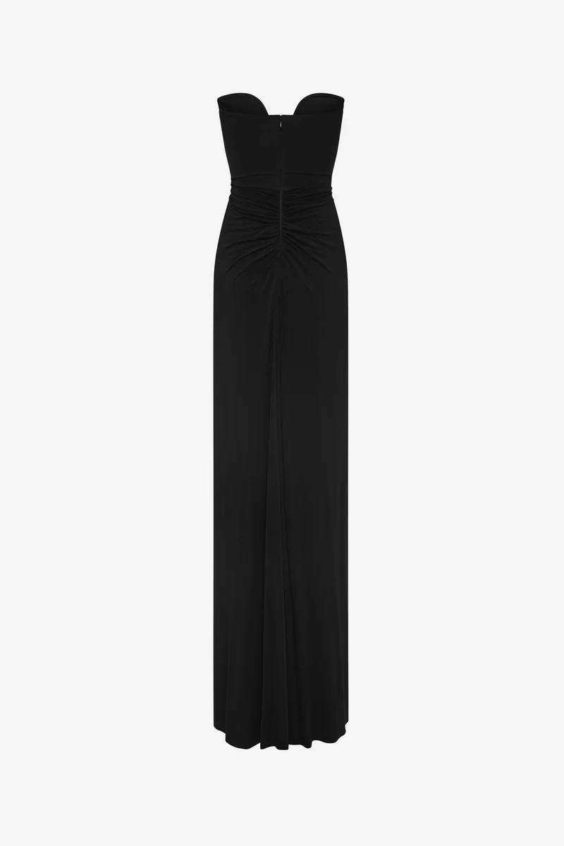 Misha Florence Jersey Dress - Black - Image 4