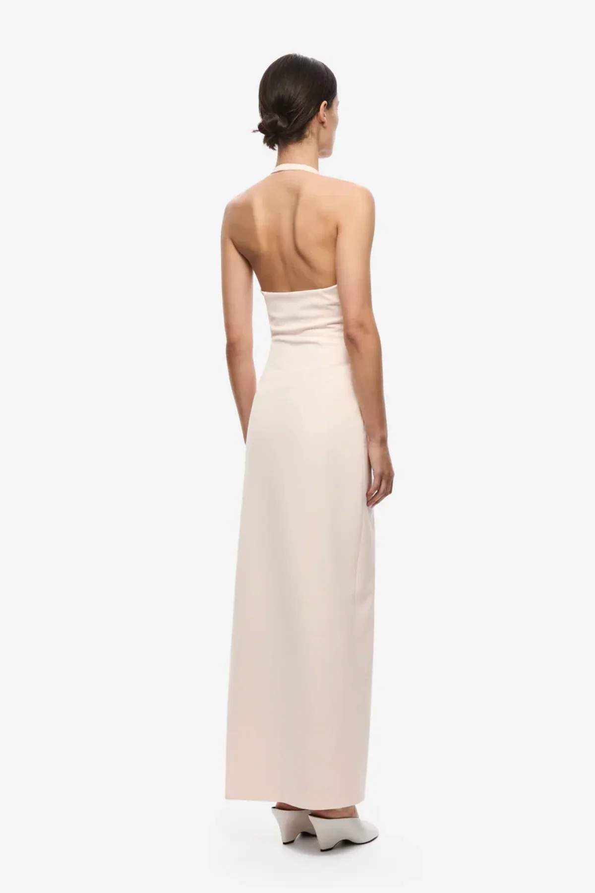 Misha Lusi Crepe Dress- Pink - Image 3