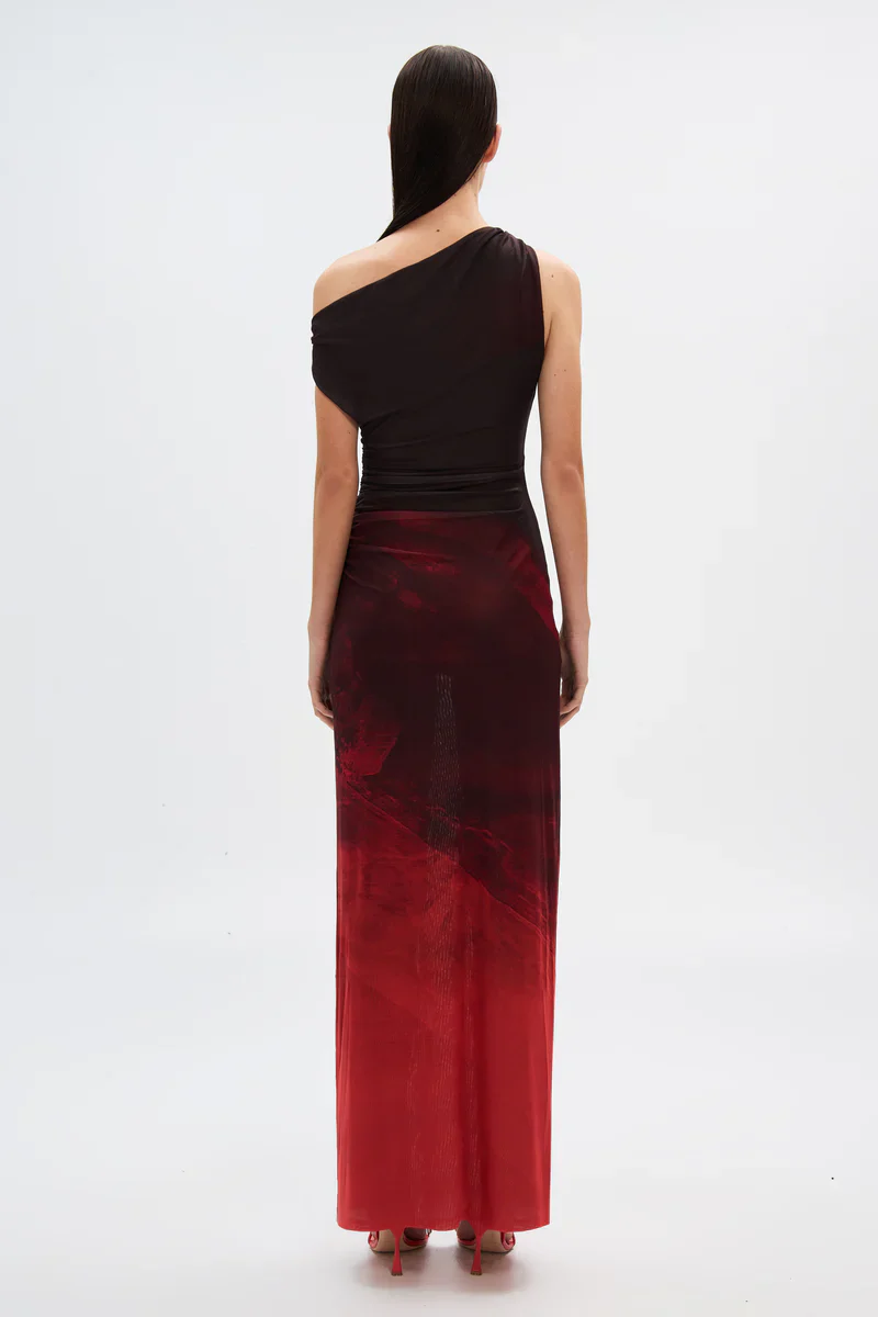 Misha Nyra Mesh Dress - Venus Print - Image 5