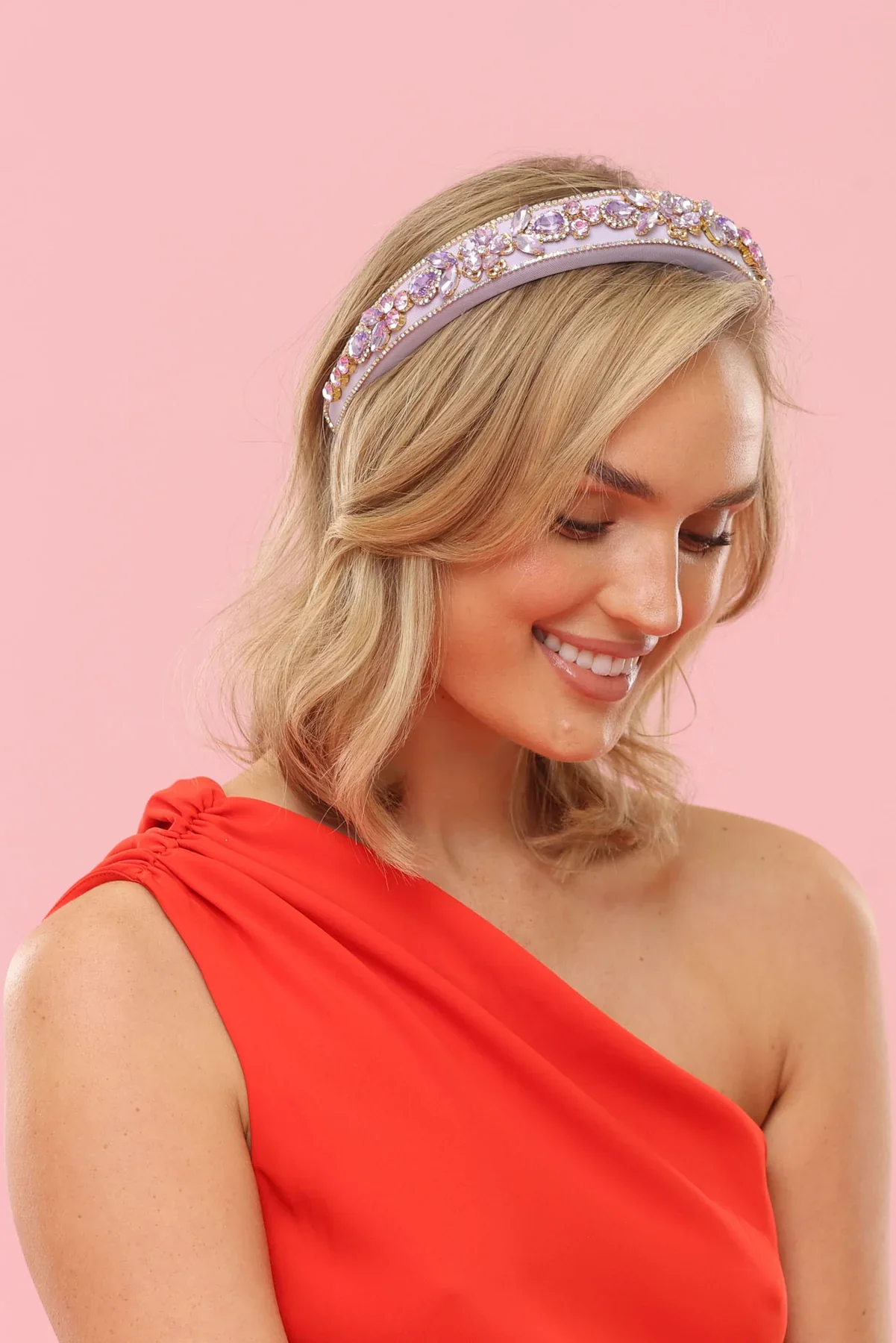 Morgan & Taylor Ariadne Headband - Lilac - Image 2