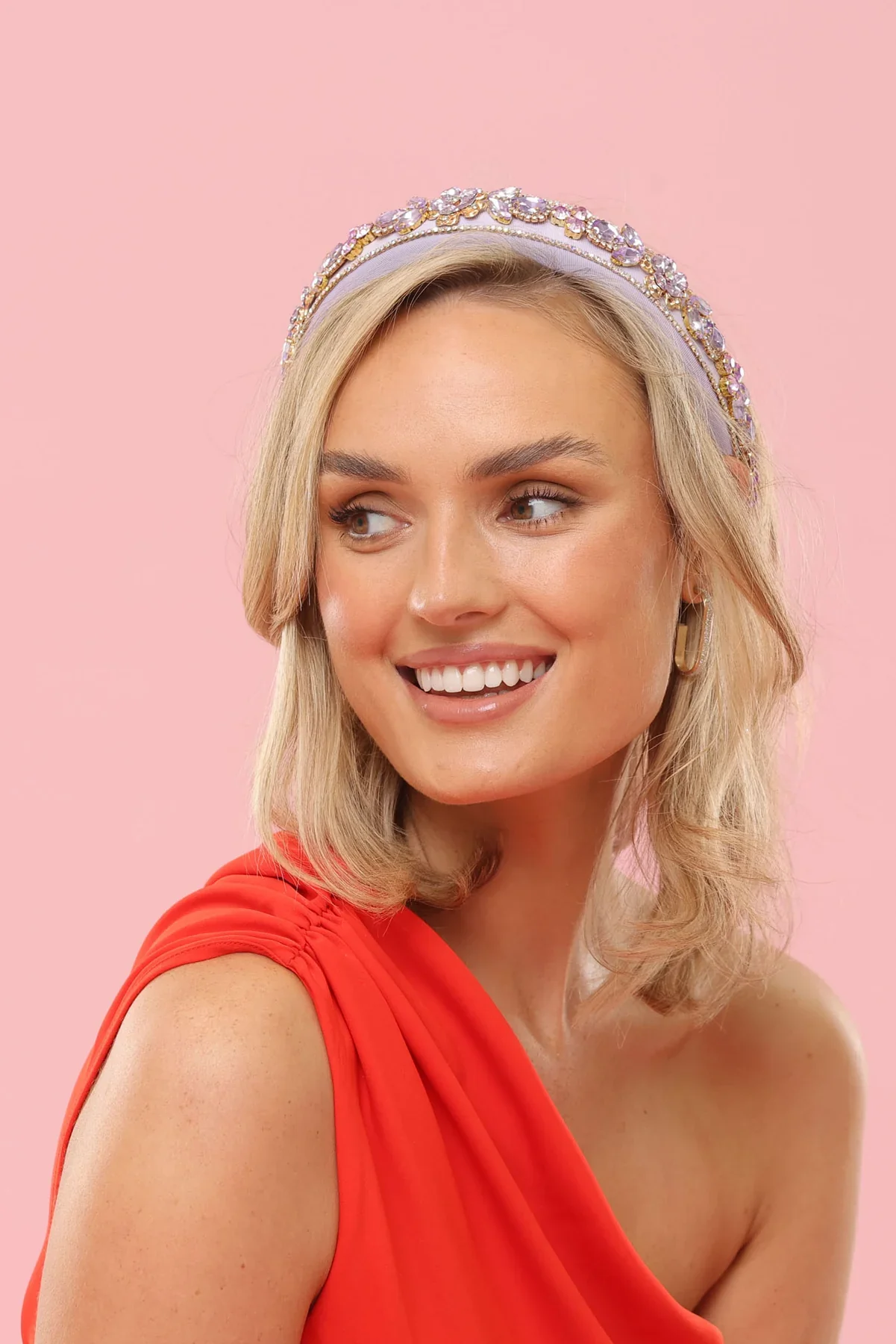 Morgan & Taylor Ariadne Headband - Lilac - Image 3