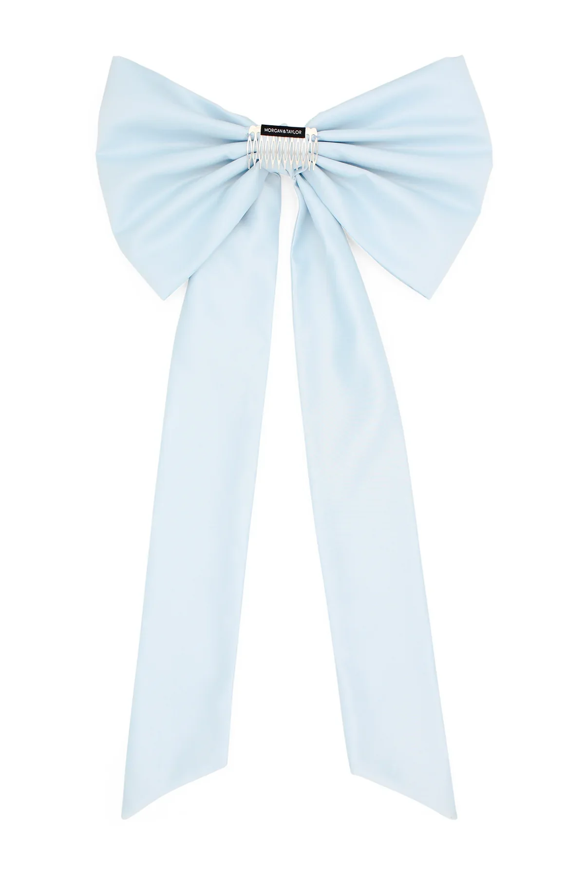 Morgan & Taylor Carmen Oversized Bow - Blue - Image 4