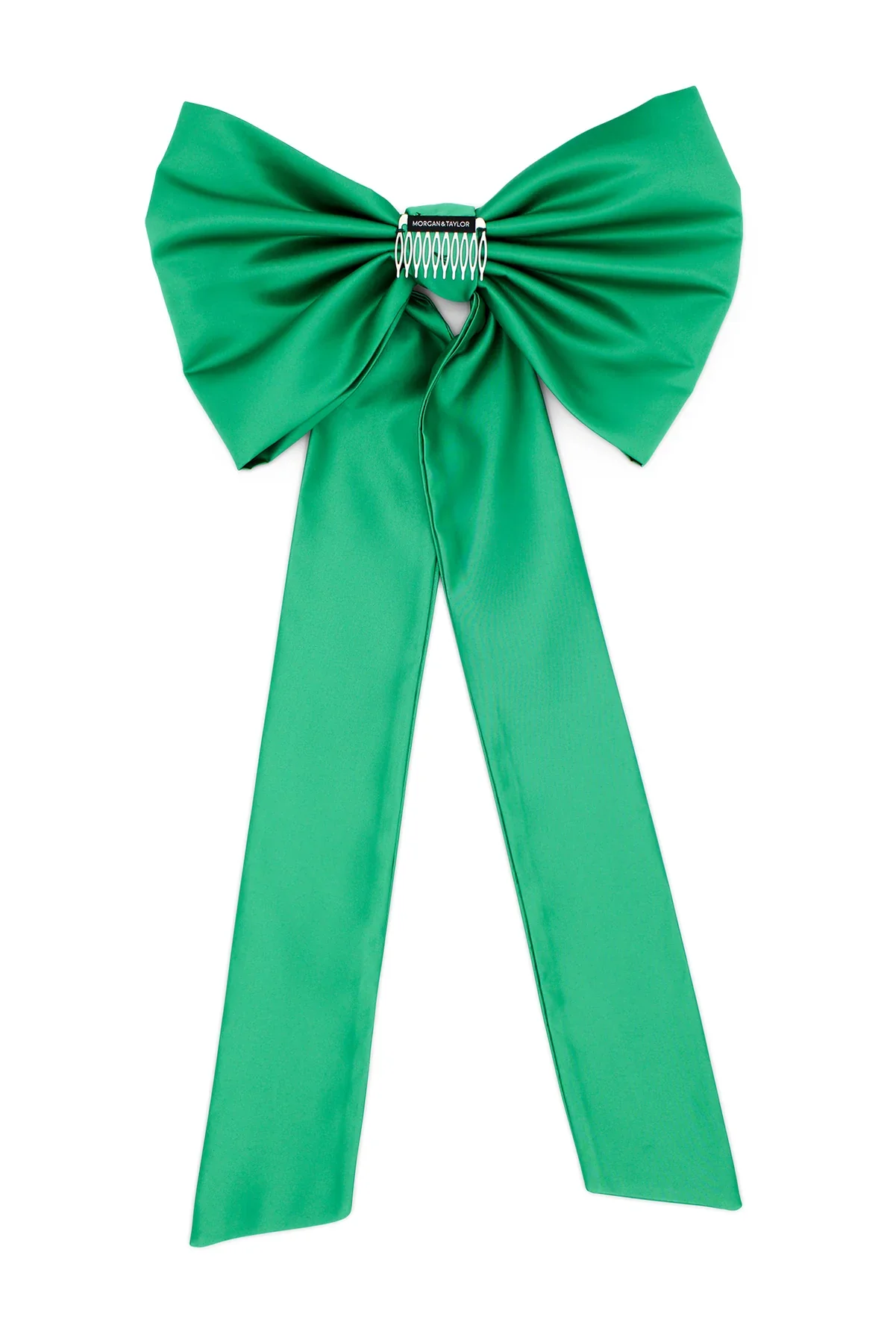 Morgan & Taylor Carmen Oversized Bow - Emerald - Image 5