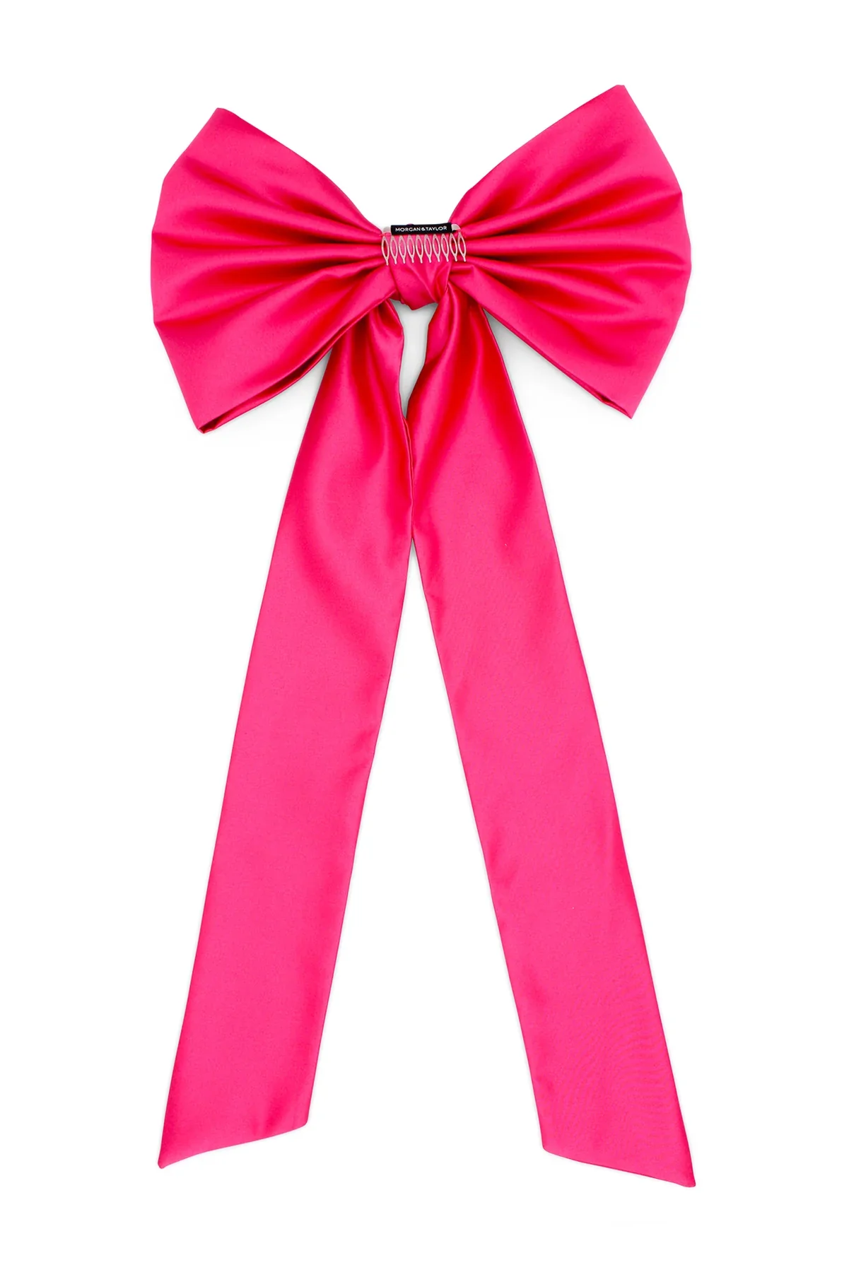 Morgan & Taylor Carmen Oversized Bow - Hot Pink - Image 4