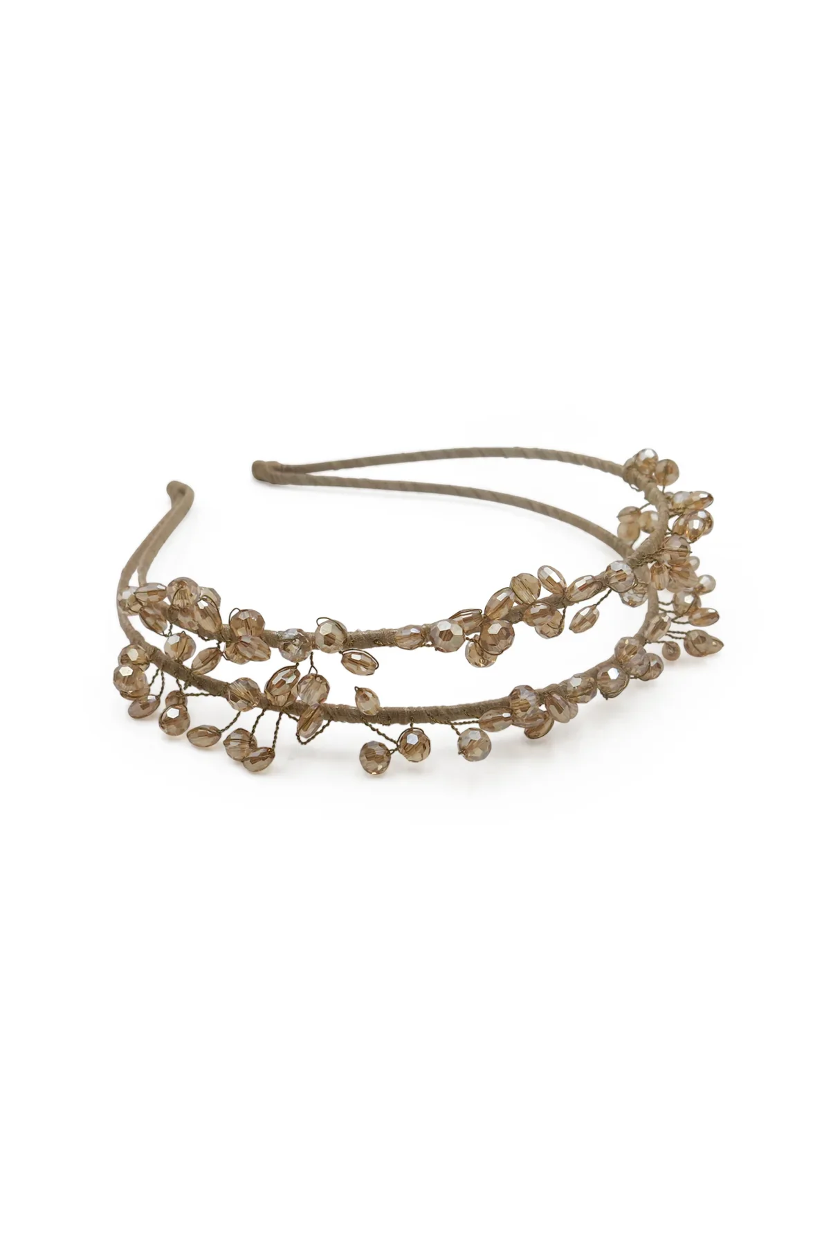 Morgan & Taylor Crystal Headpiece - Gold - Image 6