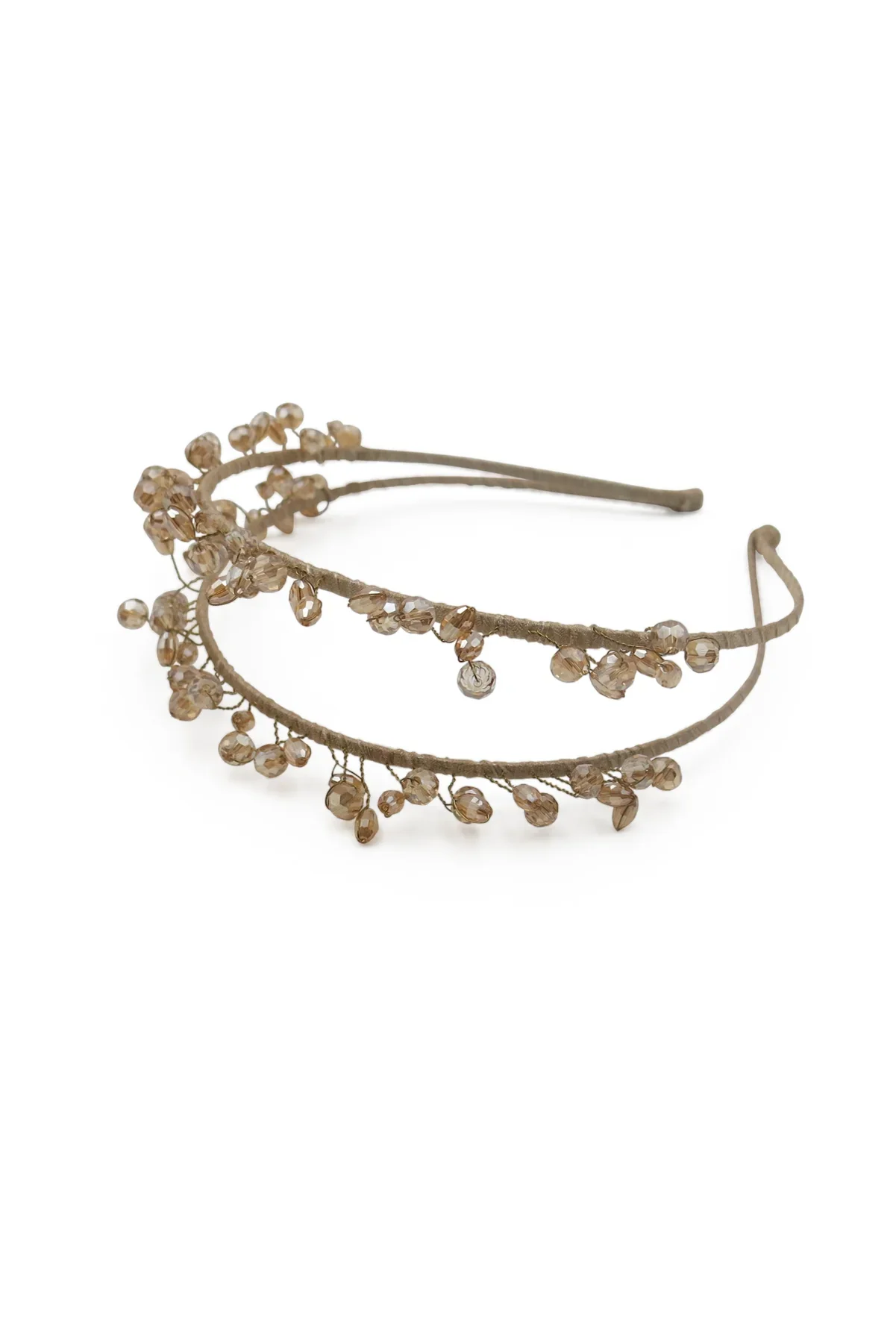 Morgan & Taylor Crystal Headpiece - Gold - Image 7