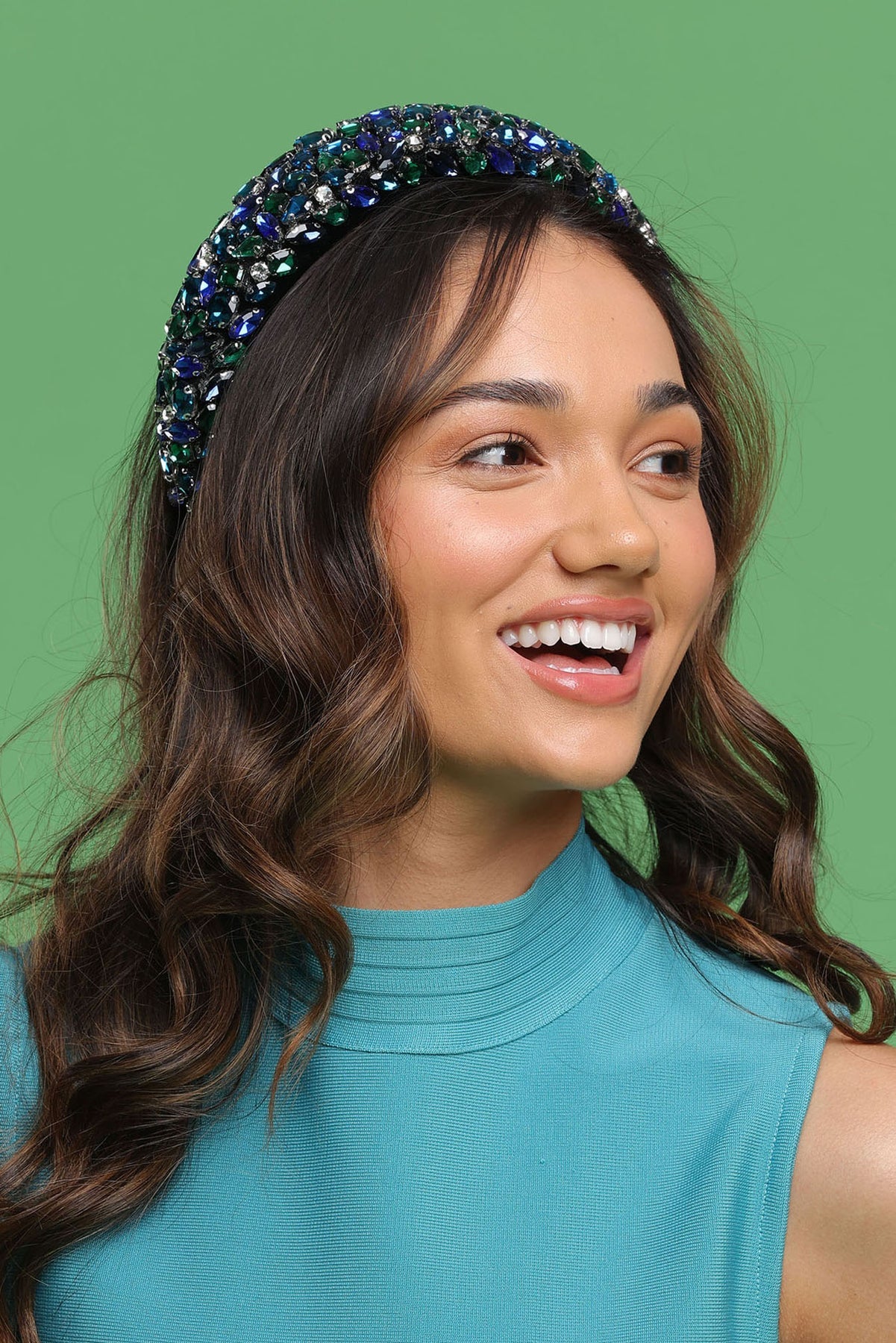Morgan & Taylor Frankie Headband - Blue - Image 2