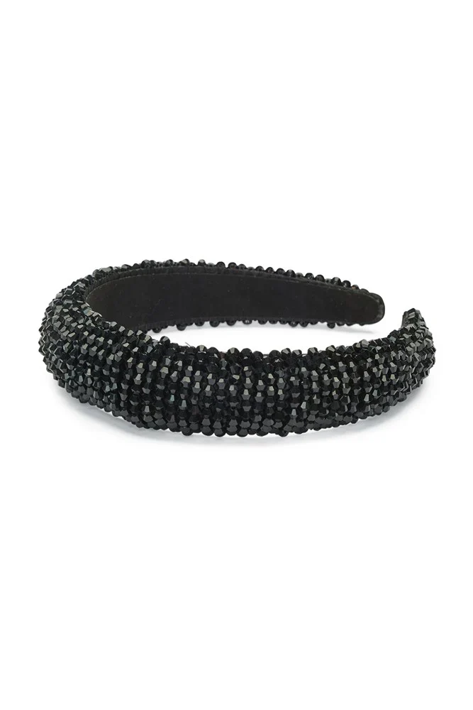 Morgan & Taylor Harlow Headband - Black - Image 5