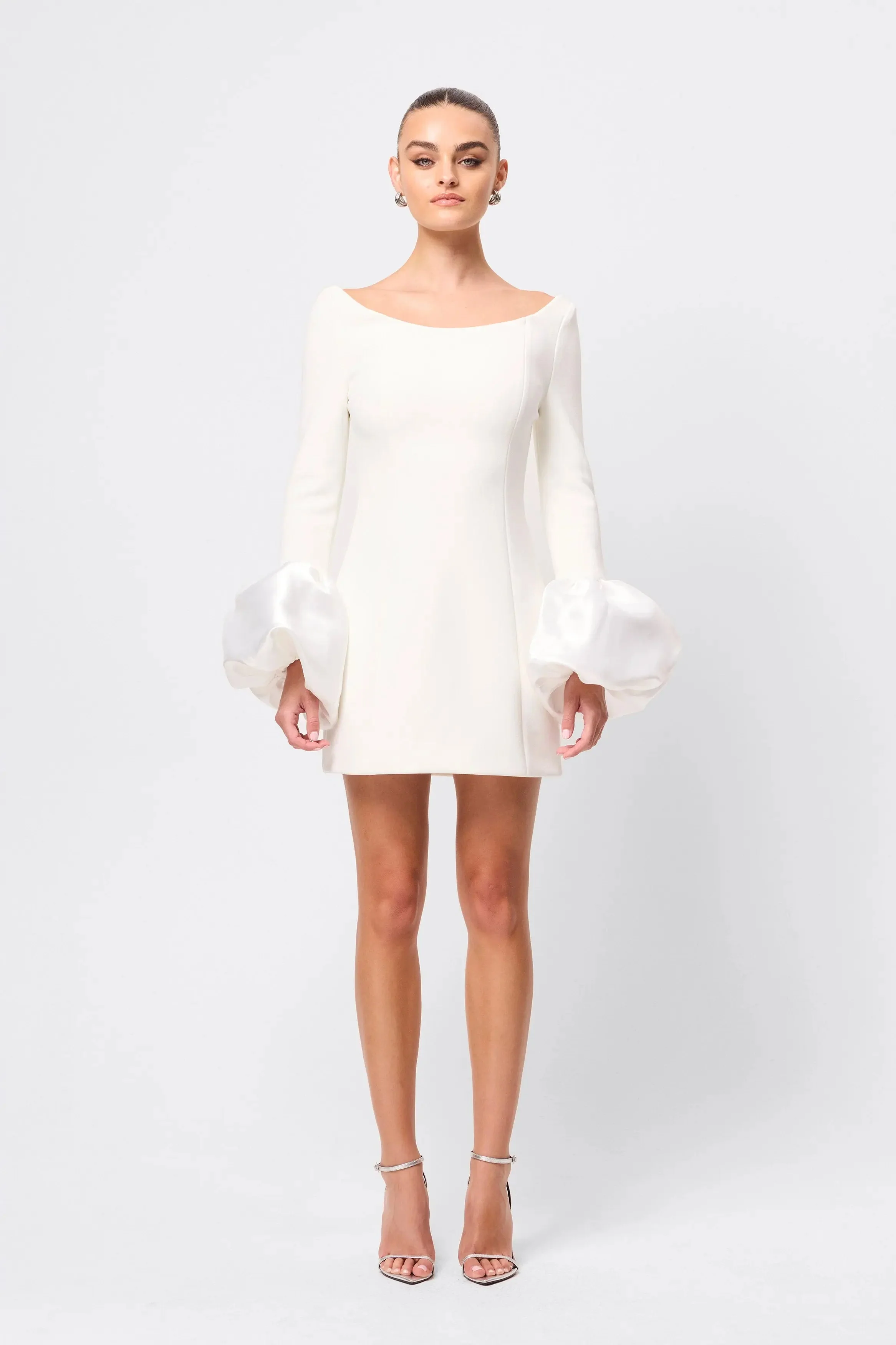 Mossman On My Mind Mini Dress - White
