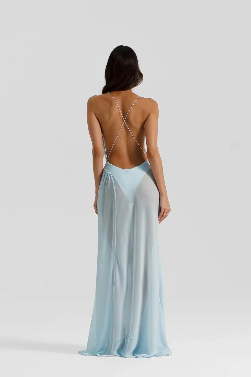 Natalie Rolt Agnes Gown - Ice Blue - Image 2