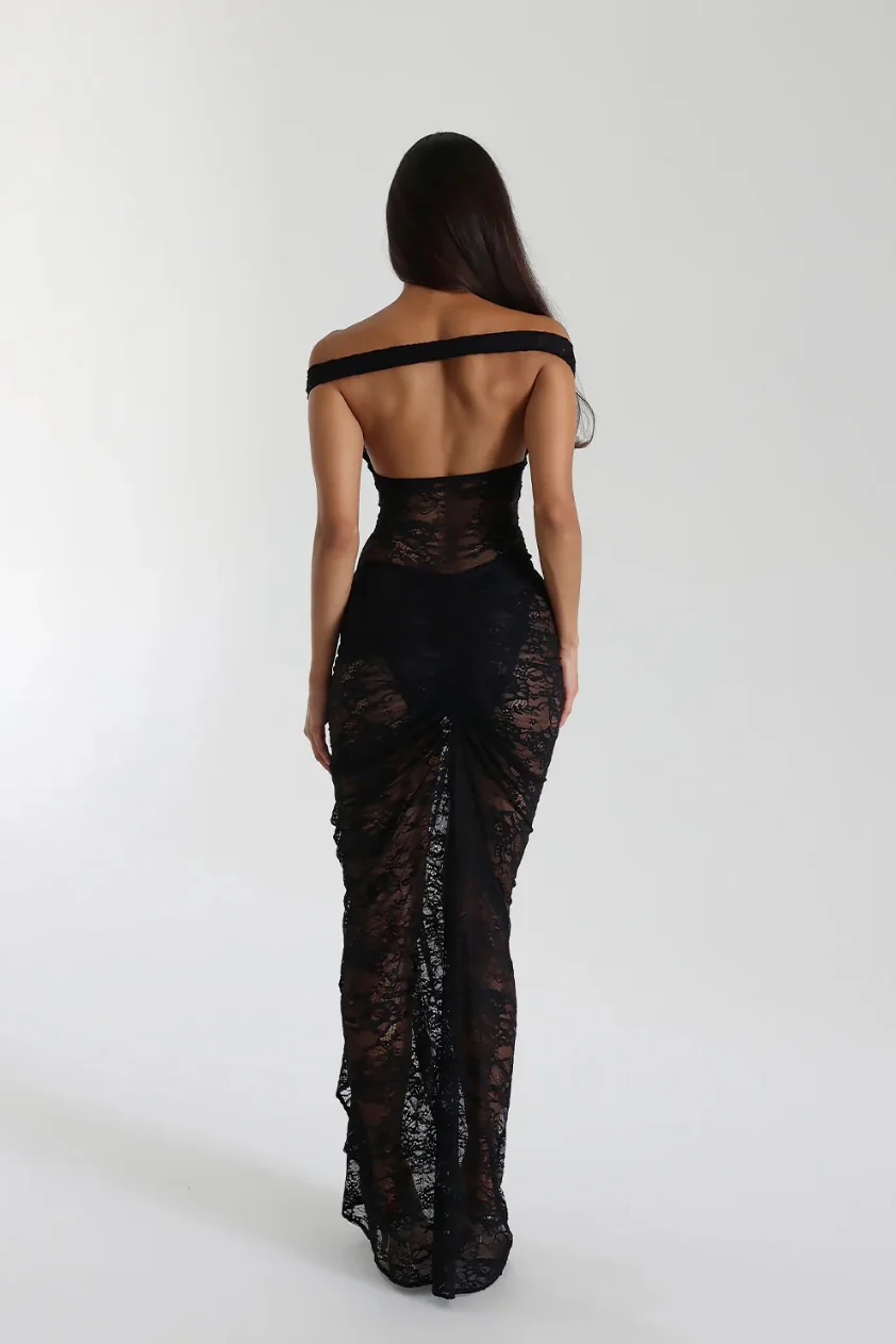 Natalie Rolt Aubrey Dress - Black - Image 2