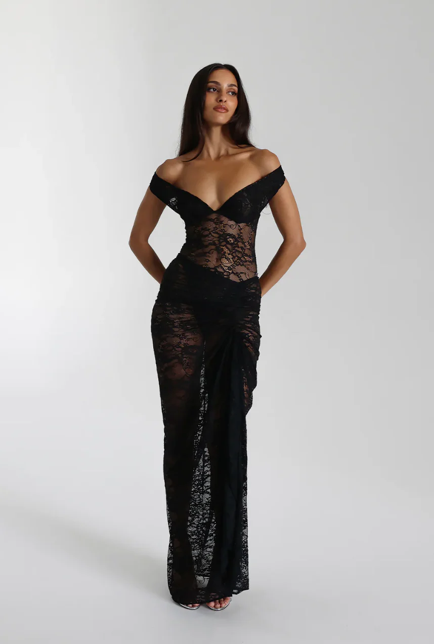 Natalie Rolt Aubrey Dress - Black - Image 4