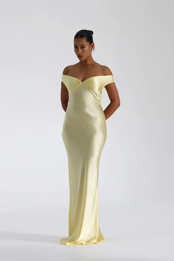 Natalie Rolt Bridget Gown - Lemon - Image 2