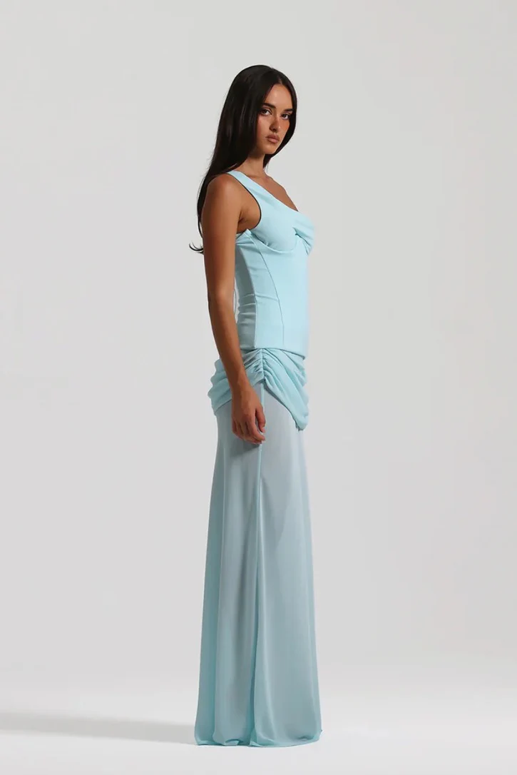 Natalie Rolt Cadence Dress - Baby Blue - Image 2