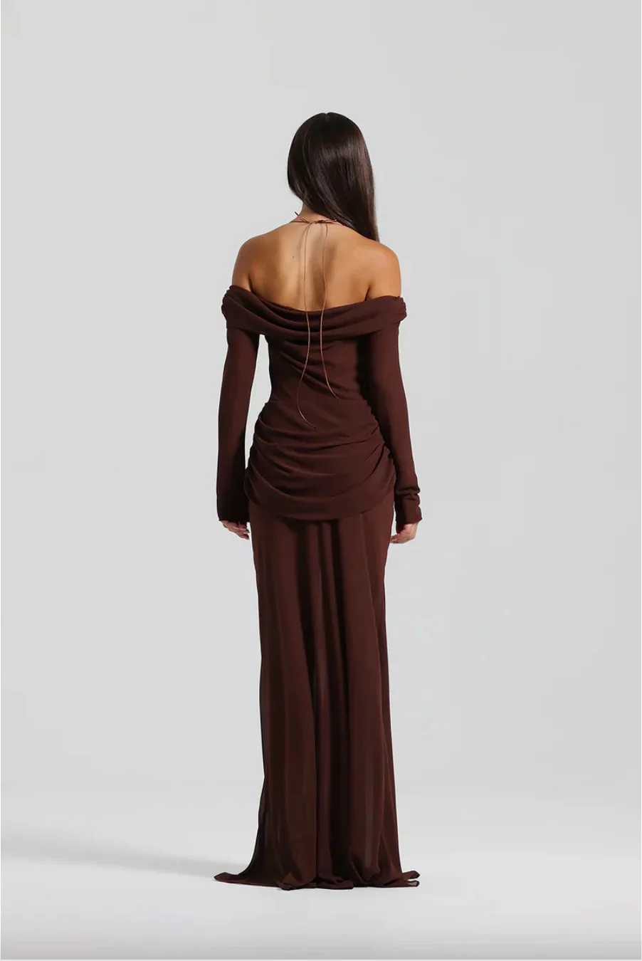 Natalie Rolt Emily Gown - Espresso - Image 2