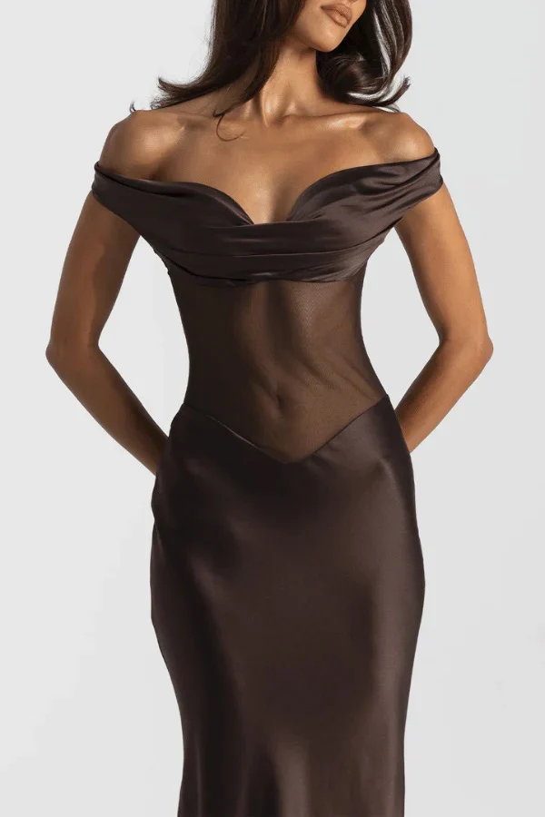 Natalie Rolt Gwyneth Gown - Espresso - Image 3