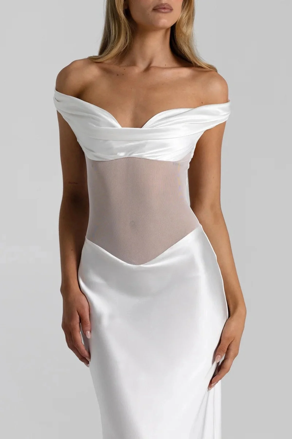 Natalie Rolt Gwyneth Gown - White - Image 2